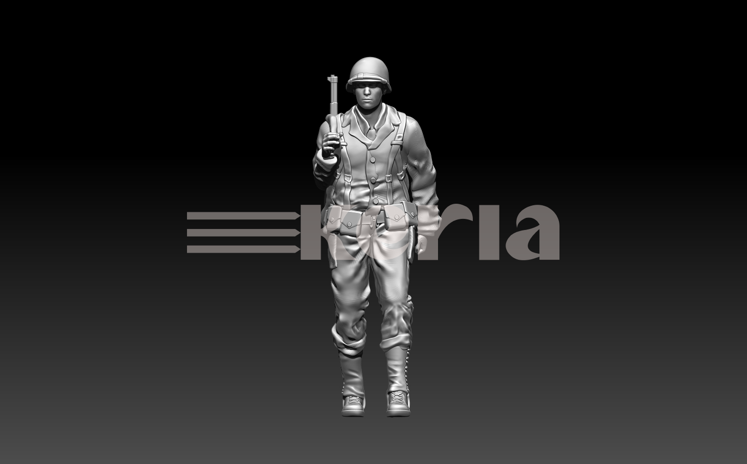 Soldat en patrouille n°3 - Russell