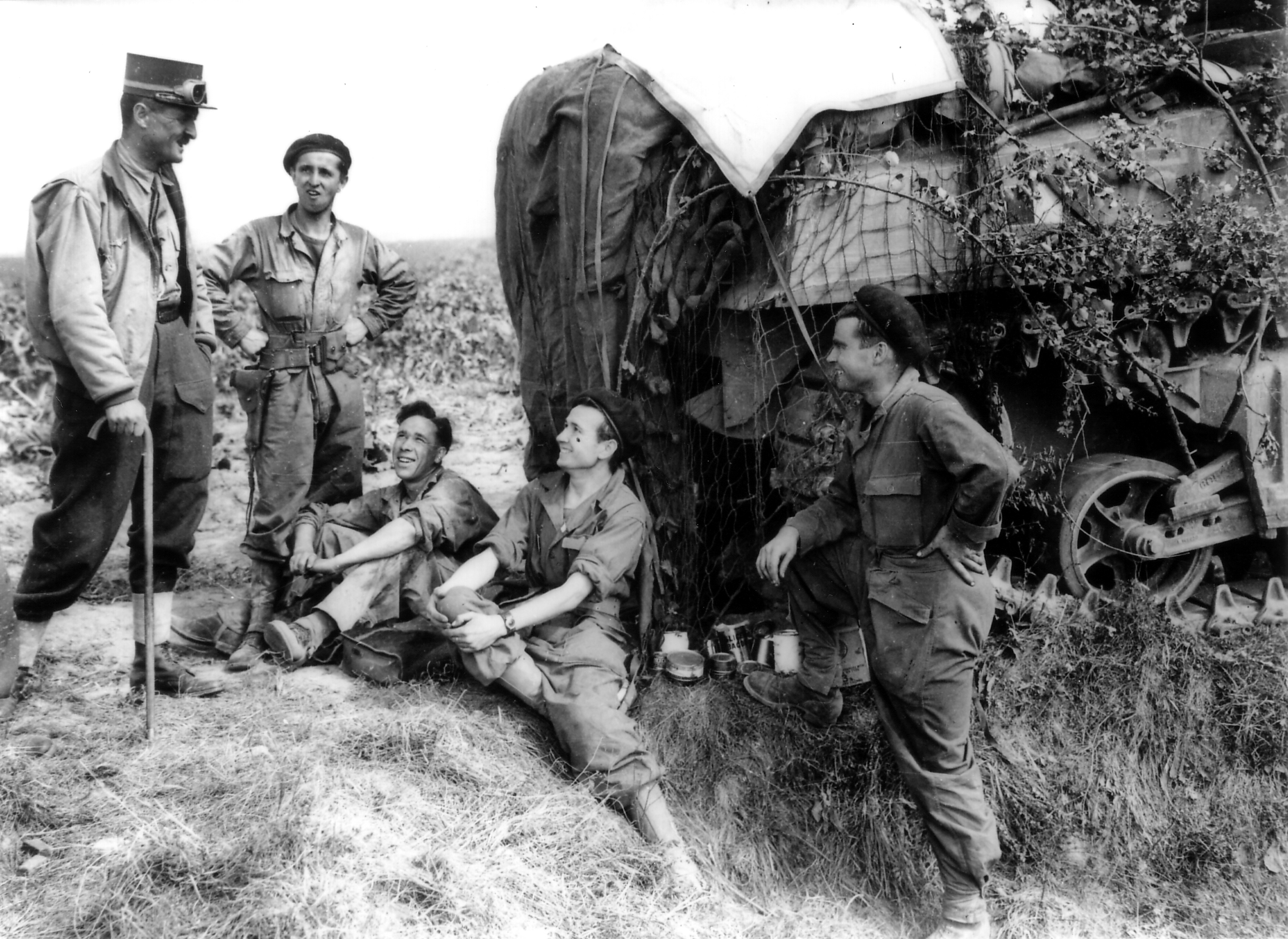 Général Leclerc et ses hommes