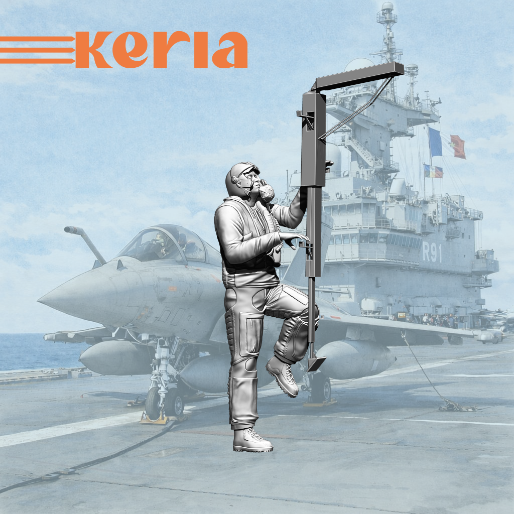 Pilote de rafale montant