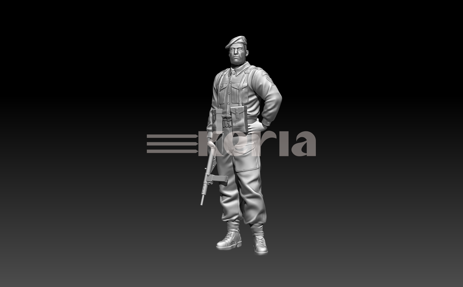 Soldat brigade Piron n°1