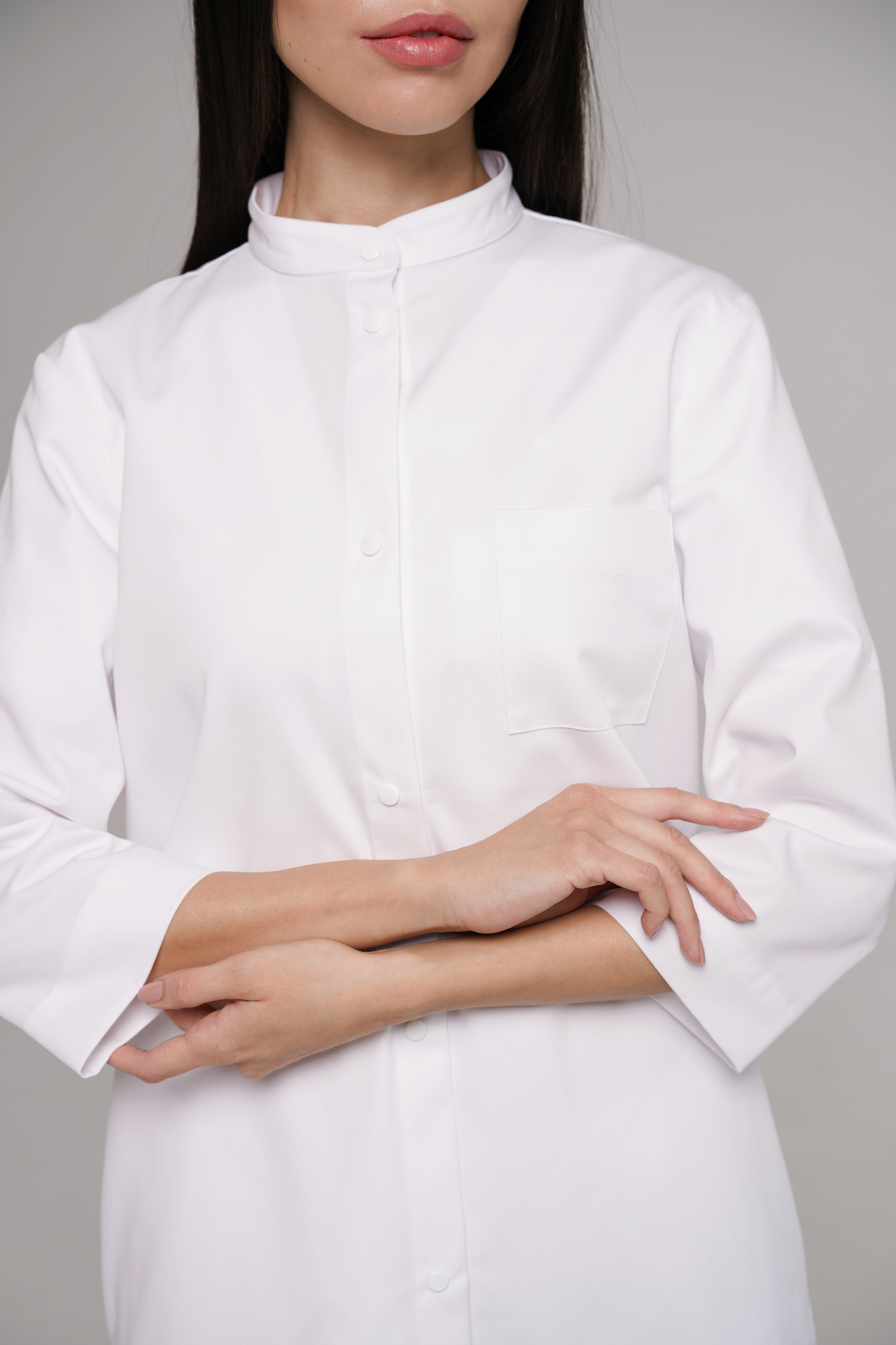 hellomyuniform woman's LAB COAT 002