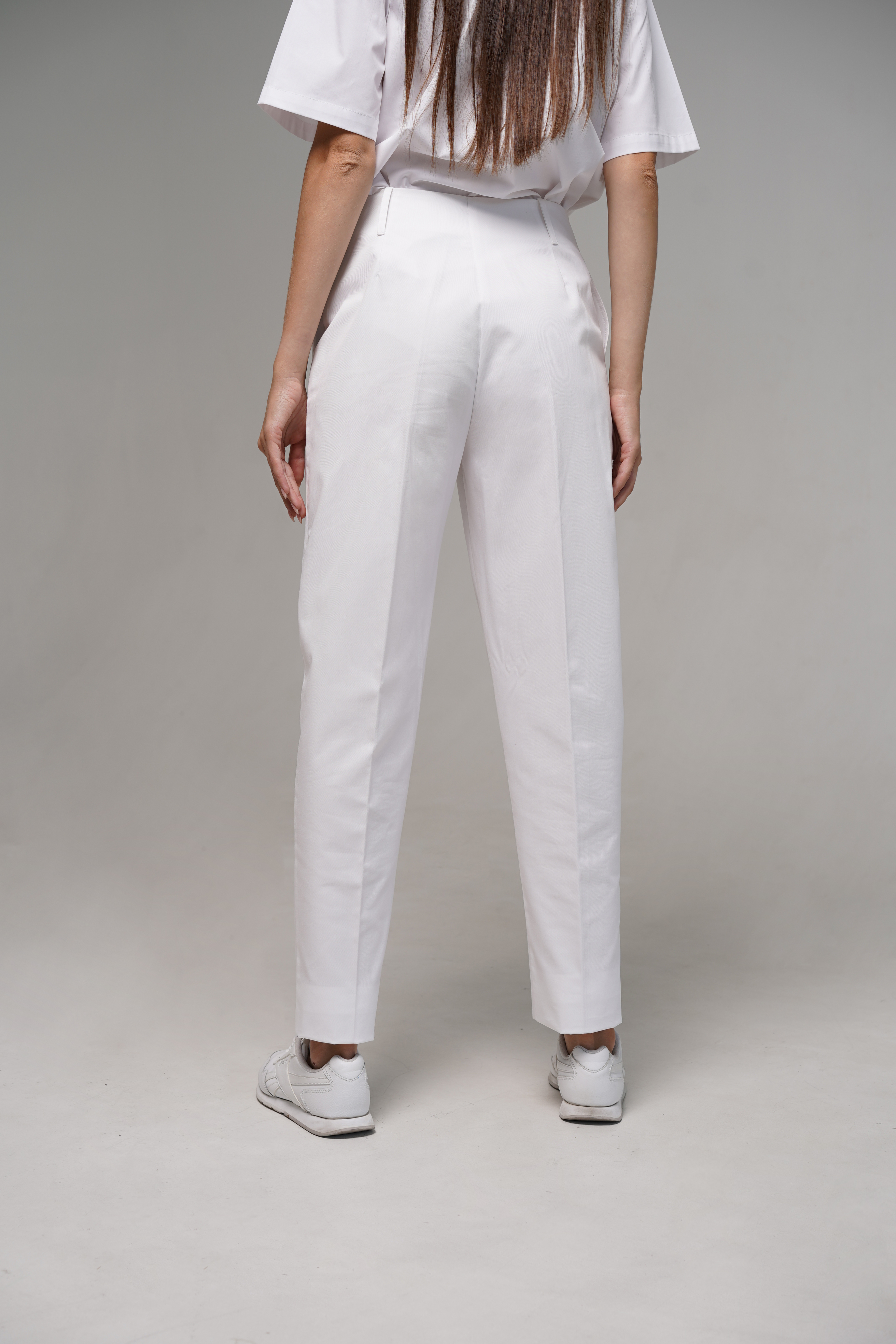 hellomyuniform woman's white TROUSERS 004