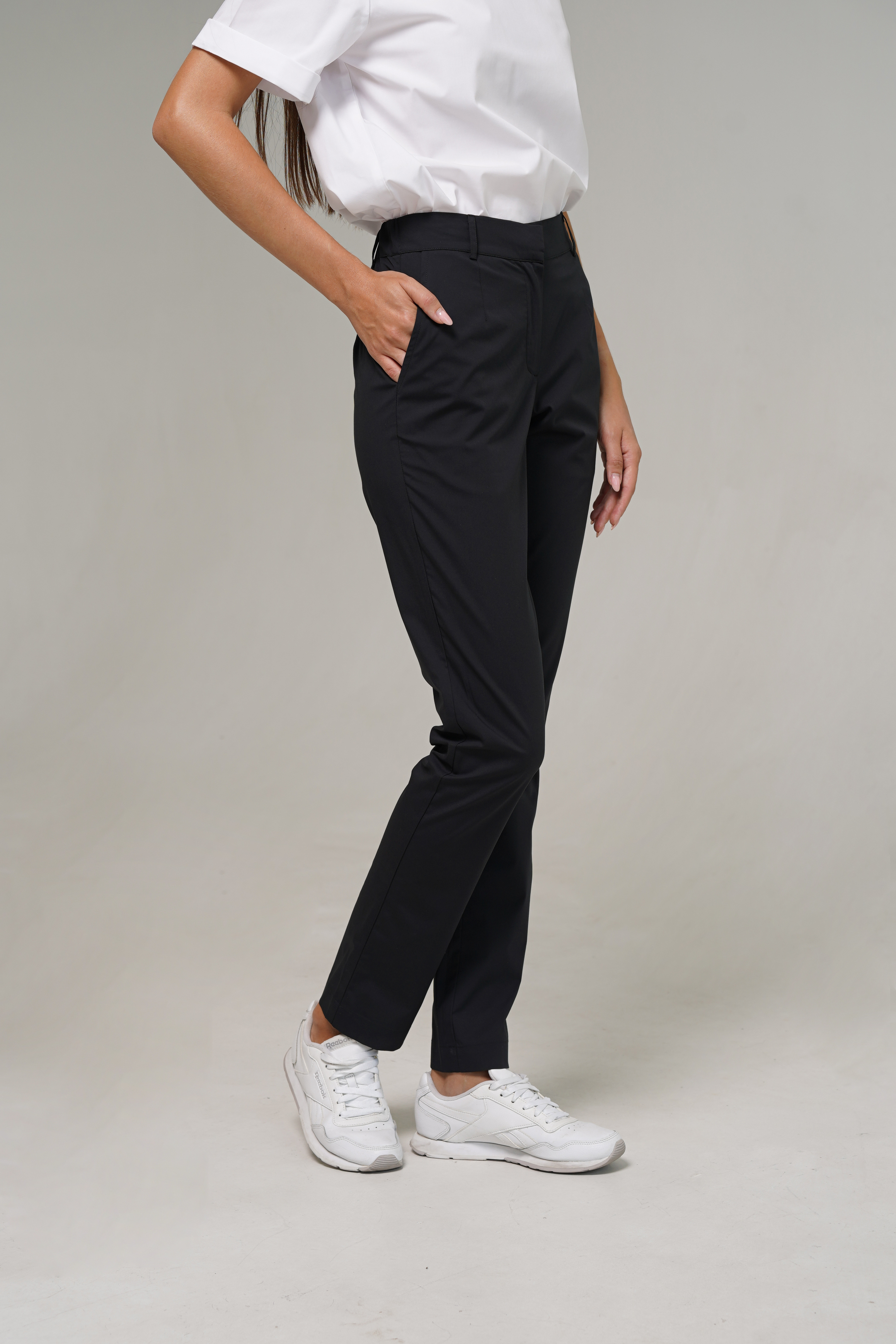 hellomyuniform woman's black TROUSERS 005