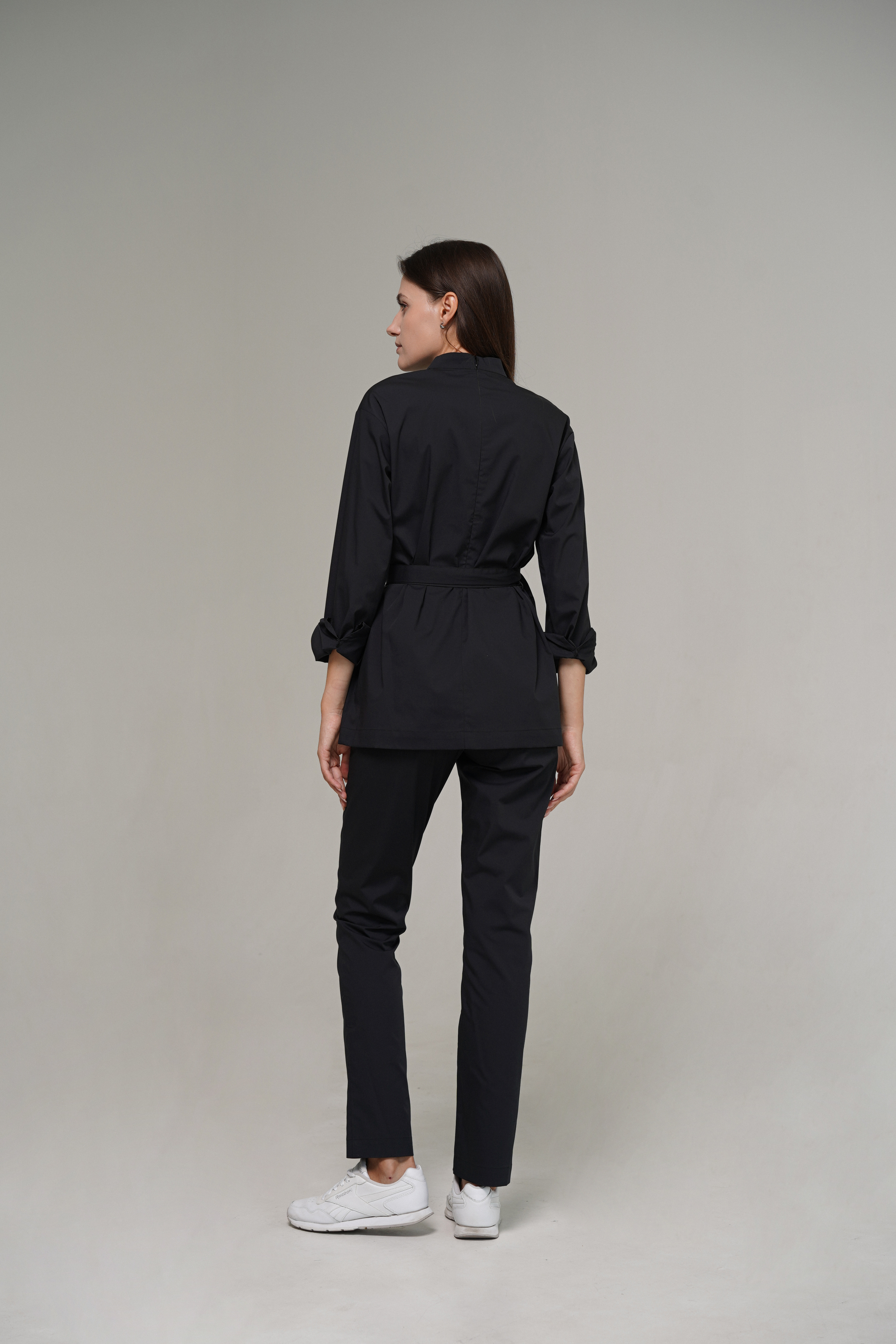 hellomyuniform woman's black TOP 004