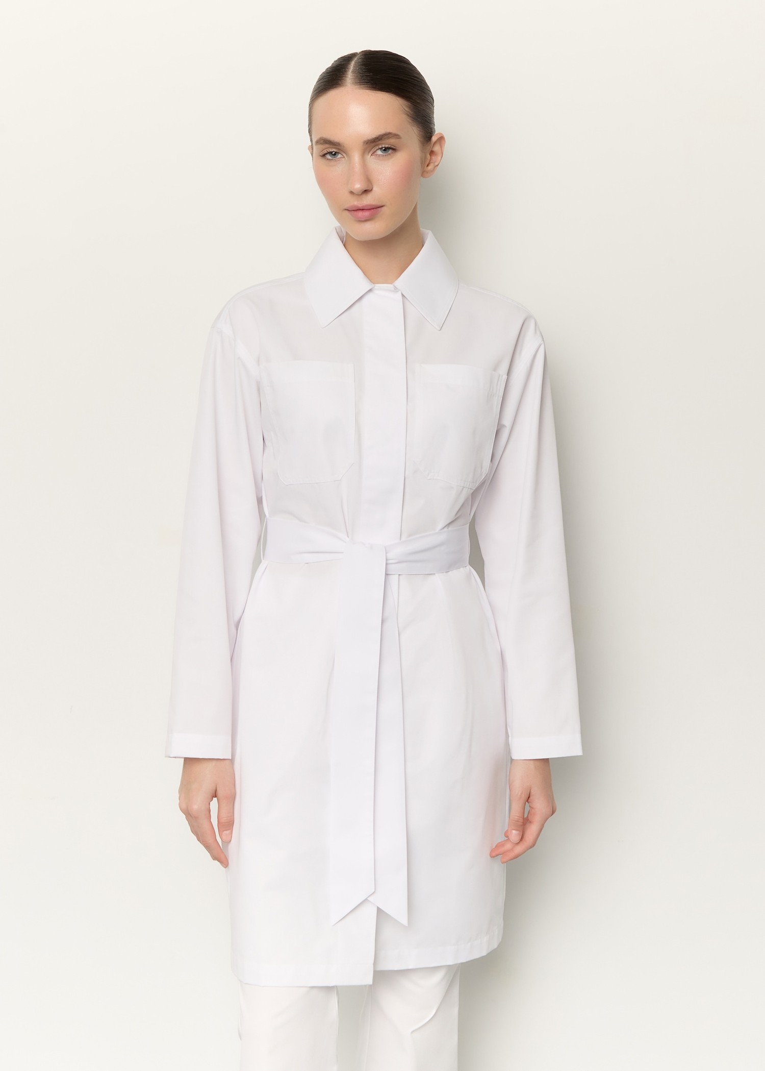 hellomyuniform woman's LAB COAT 006