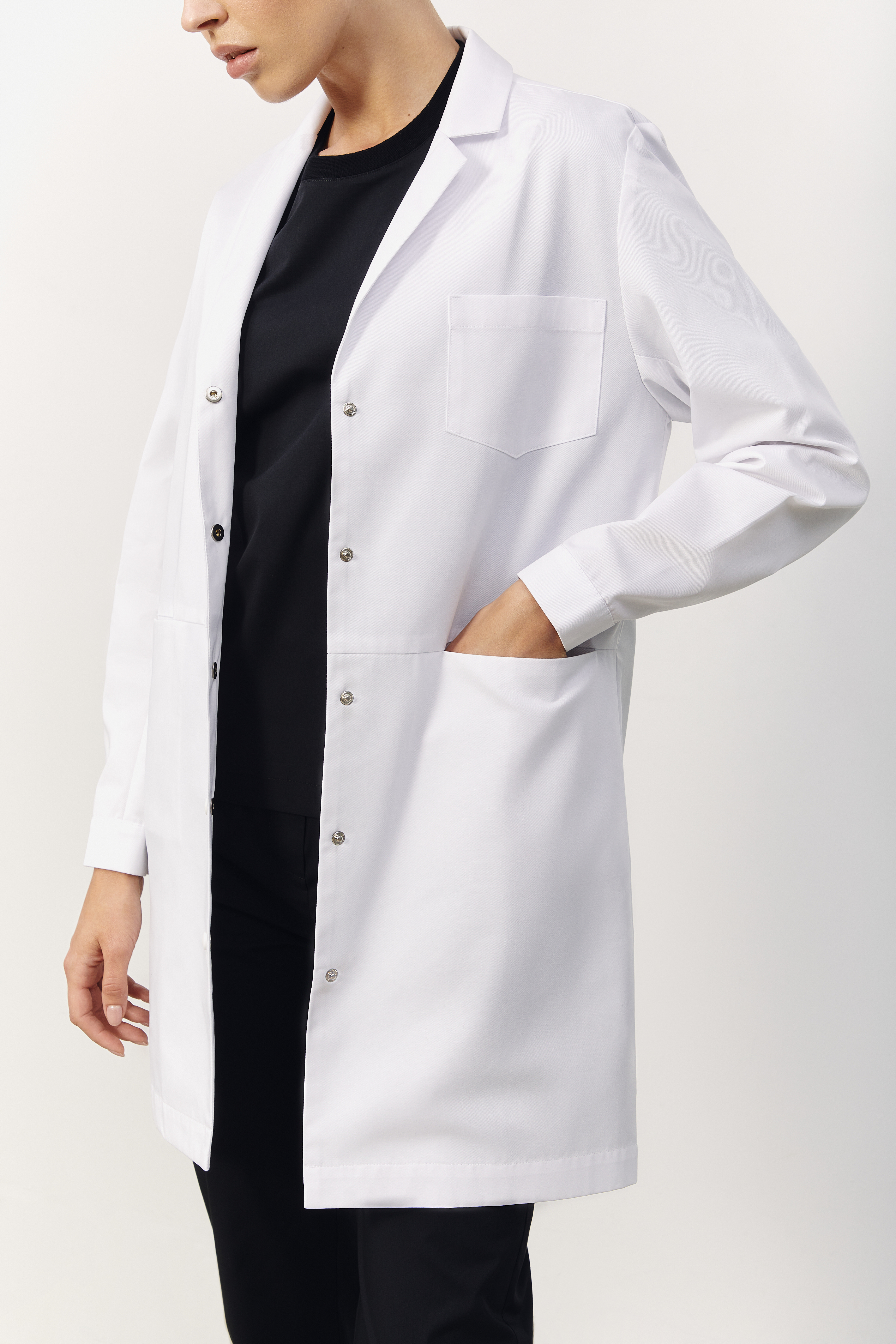 hellomyuniform woman's LAB COAT 008