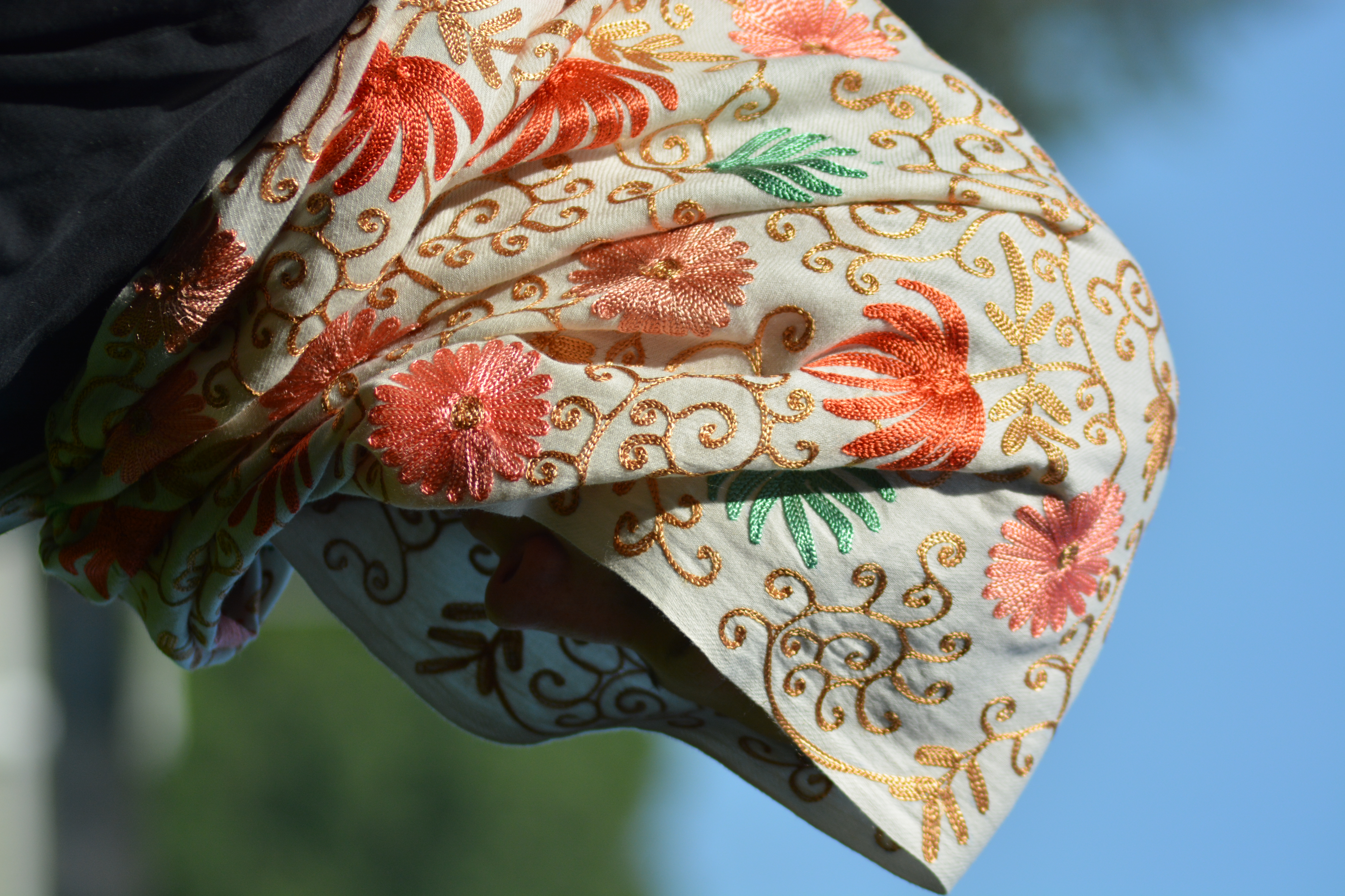 Therese's Flowers Veil