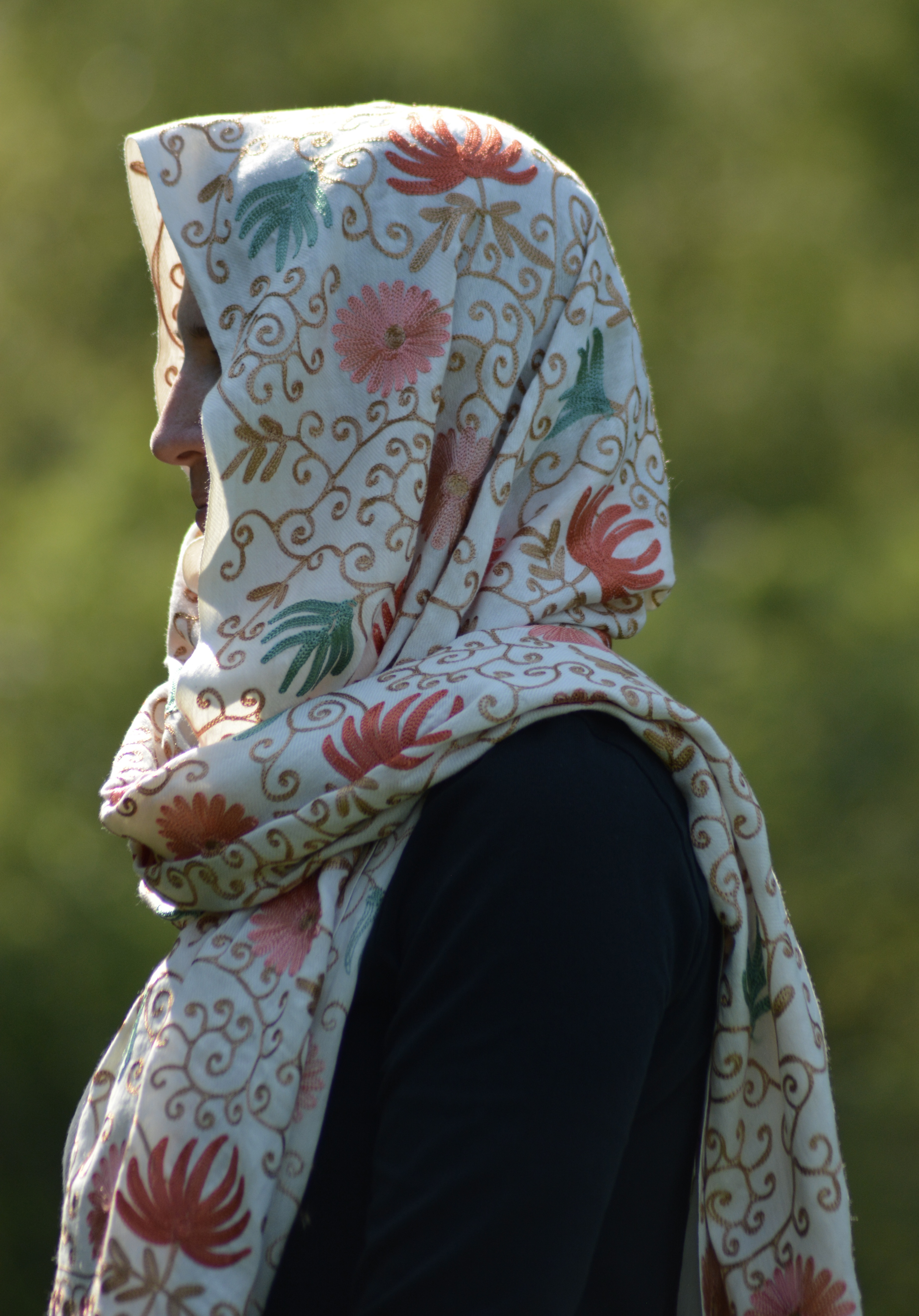 Therese's Flowers Veil