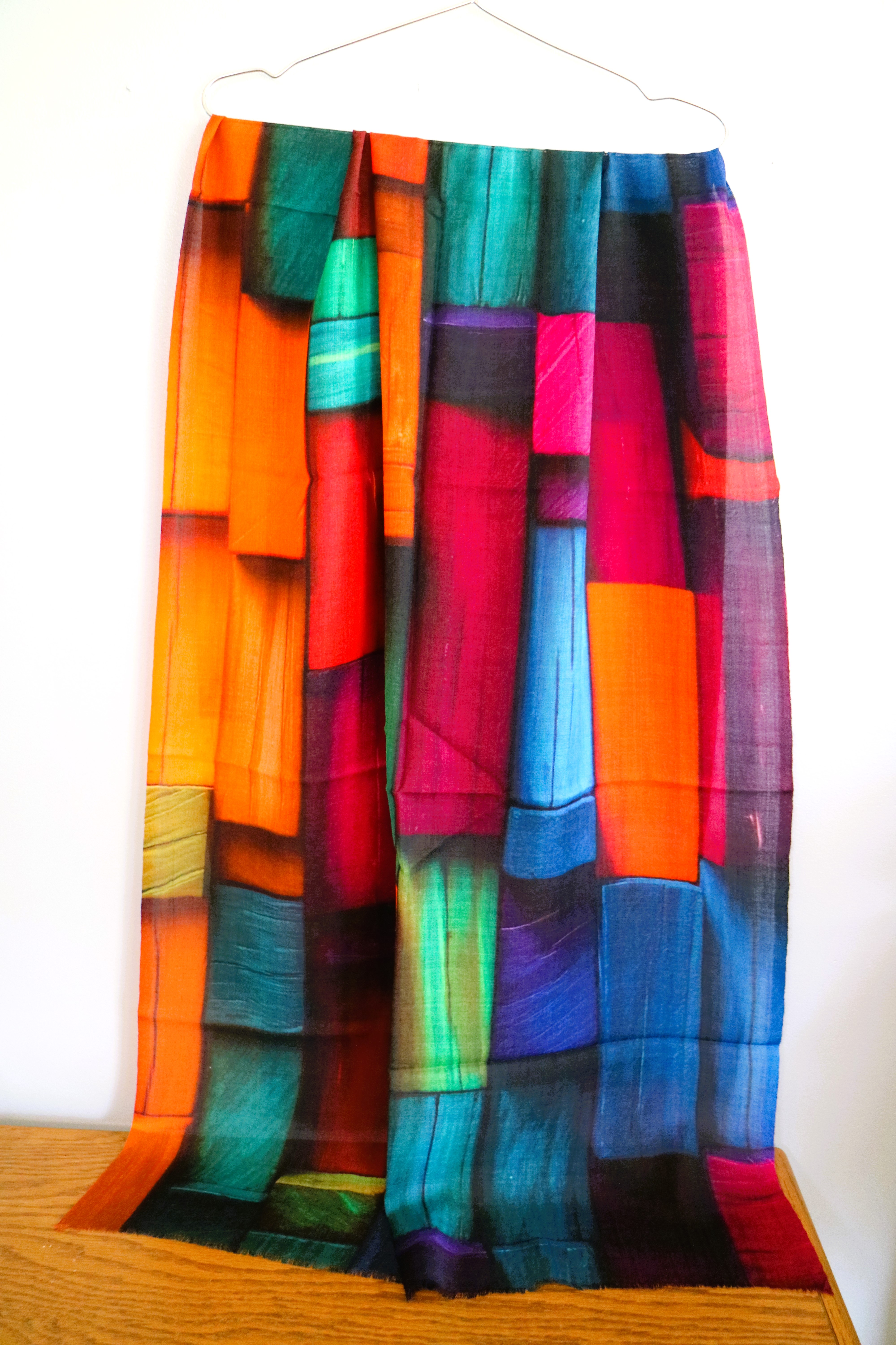 Colorful Bricks Scarf