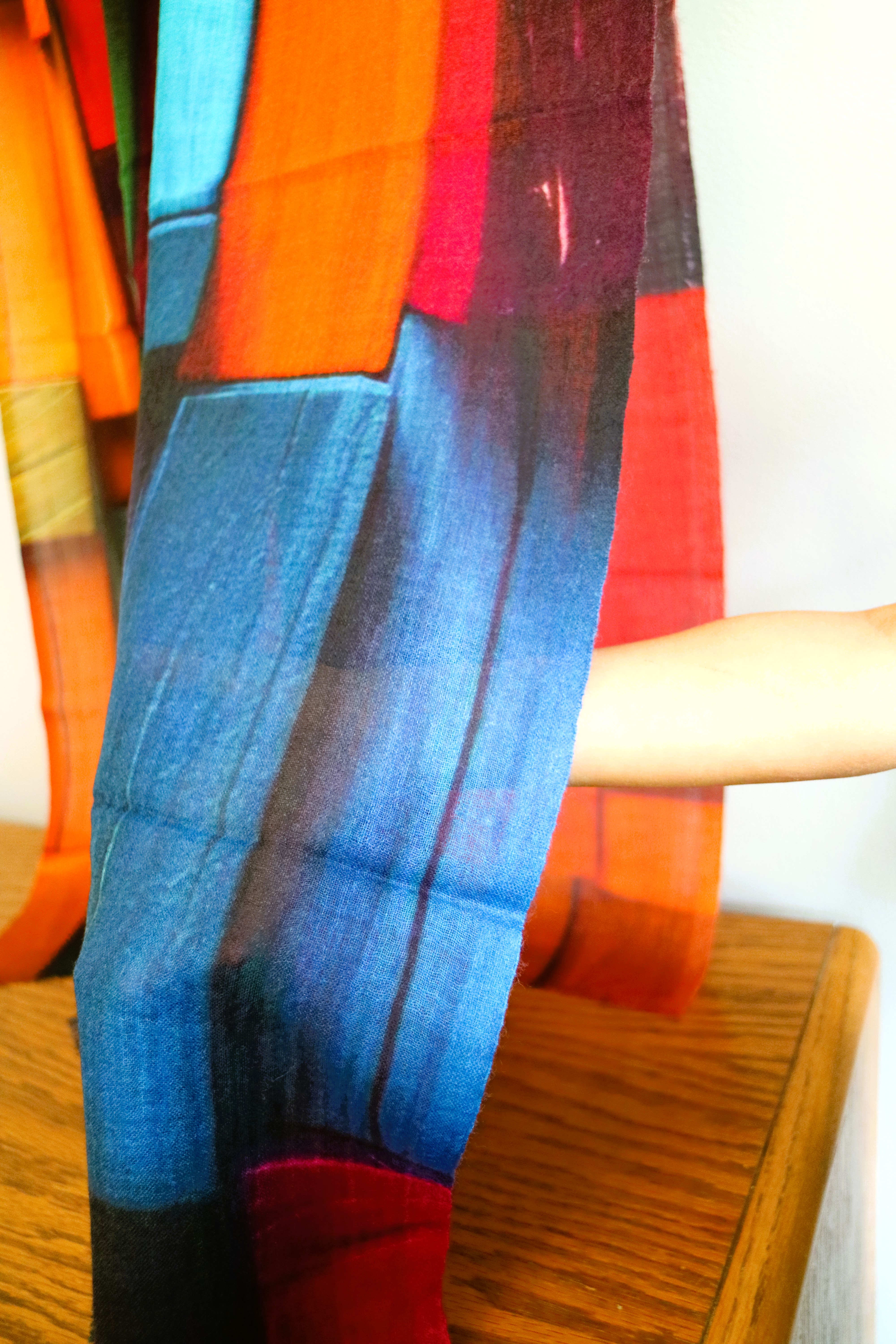 Colorful Bricks Scarf