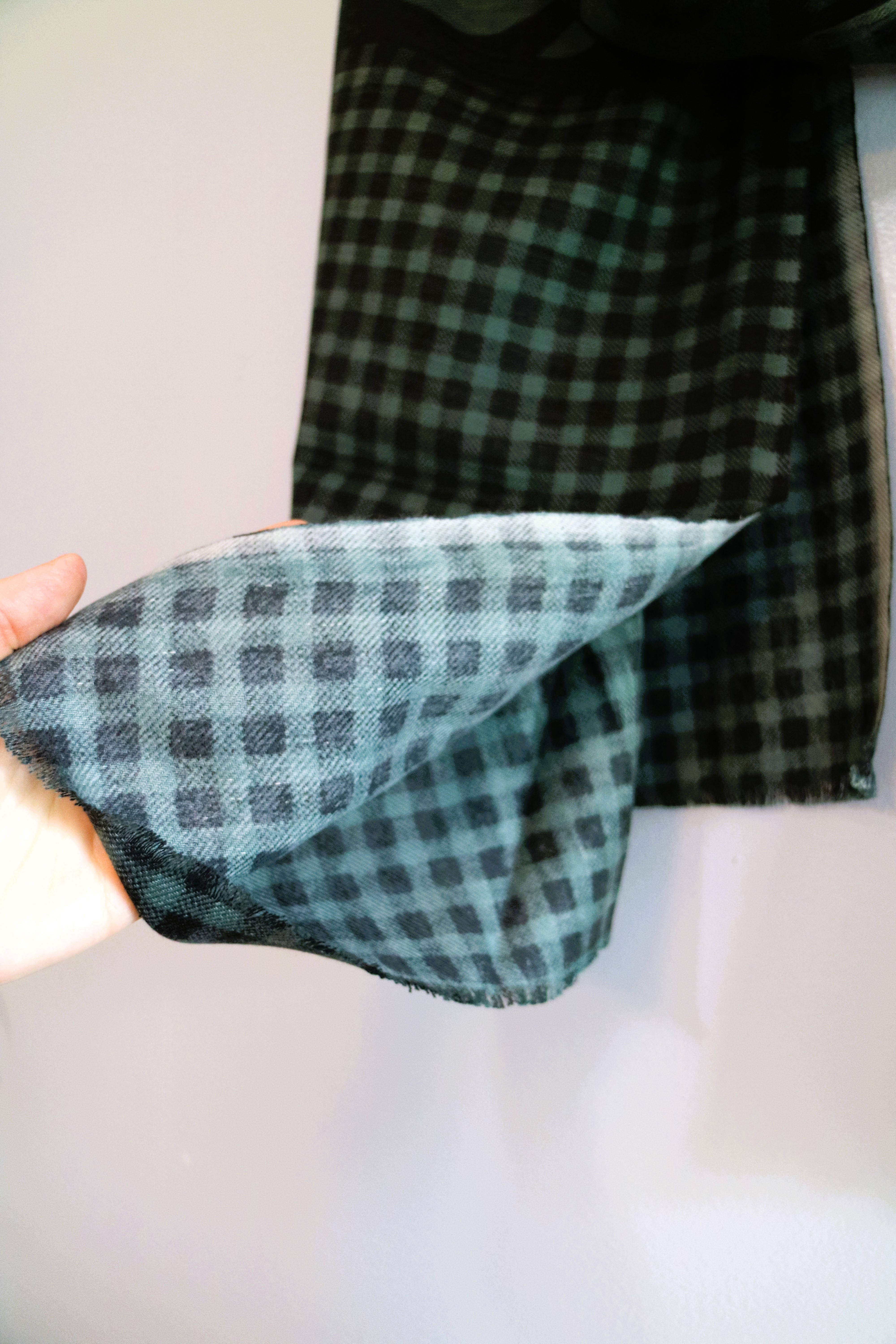 Green Mixed Scarf
