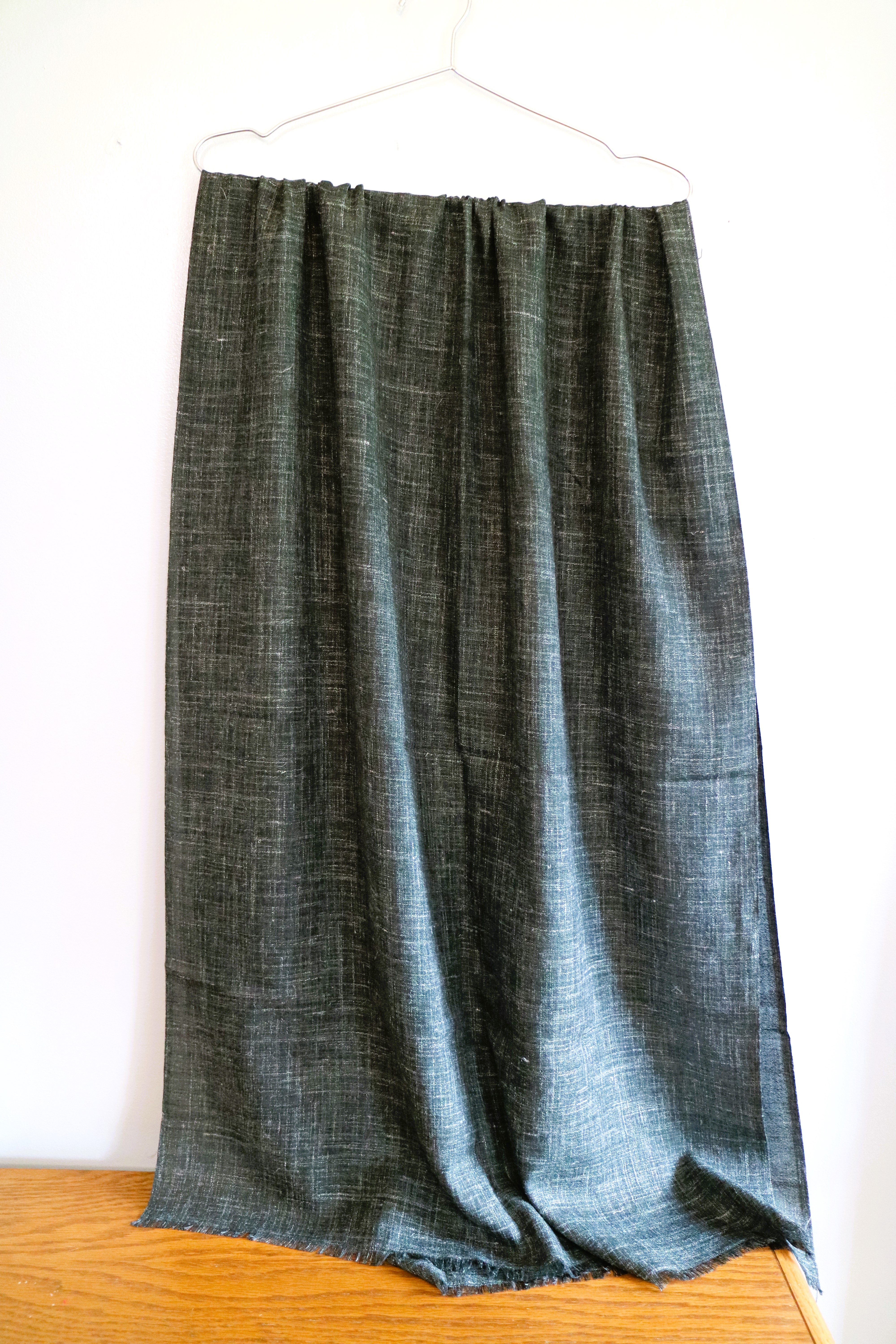 Wool and Linen Scarf or Veil