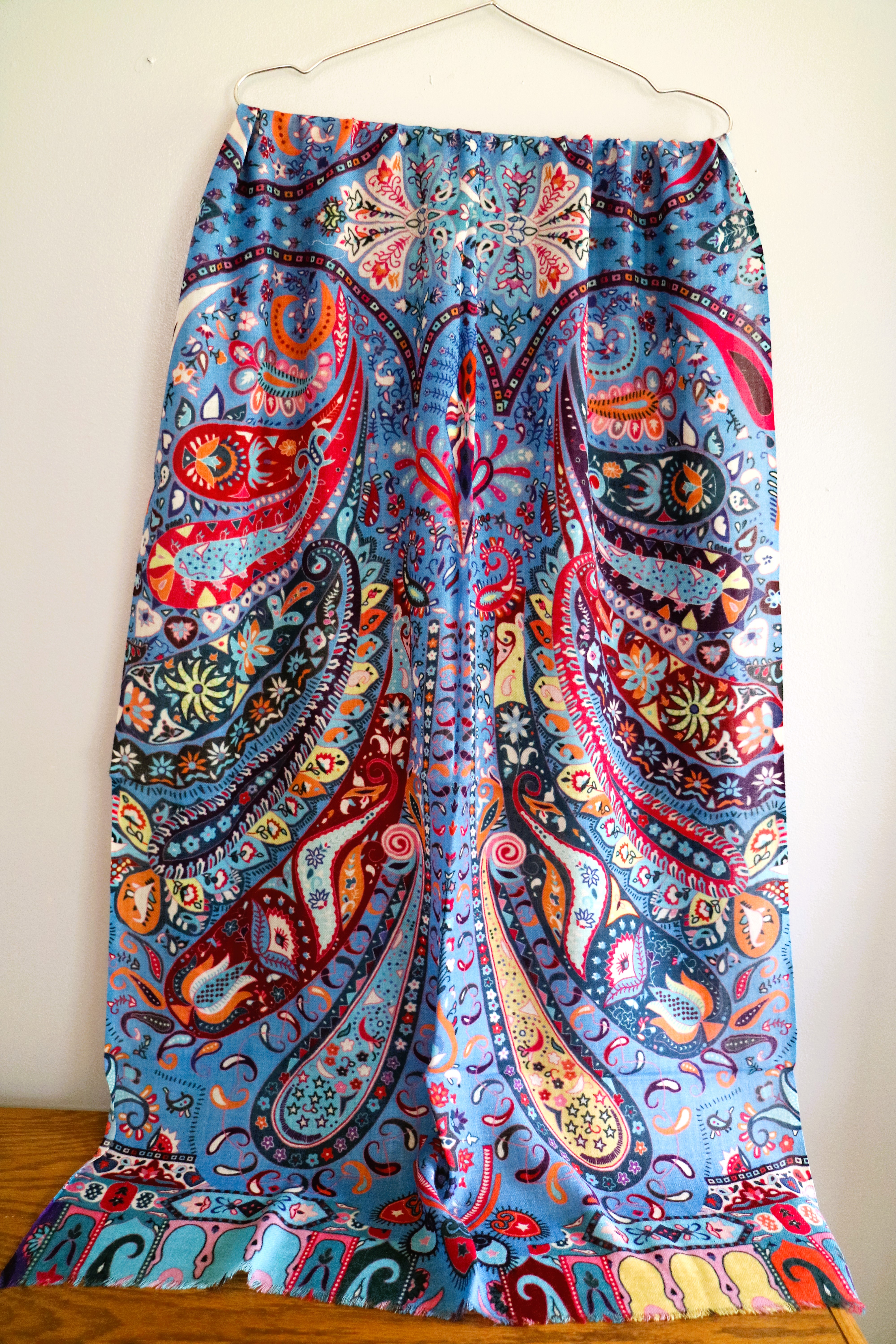 Lively Paisley Scarf