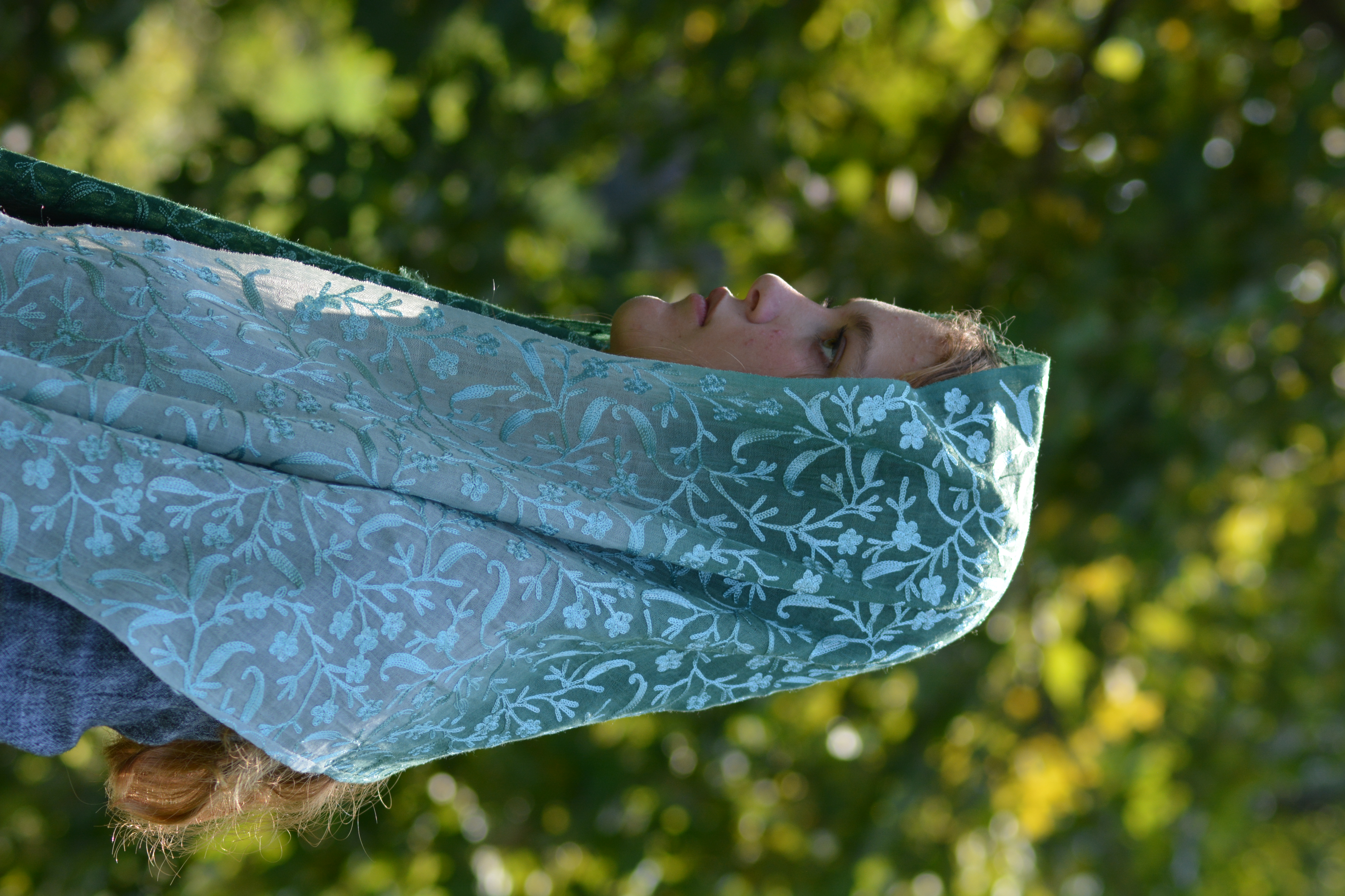 Green Ombre Veil