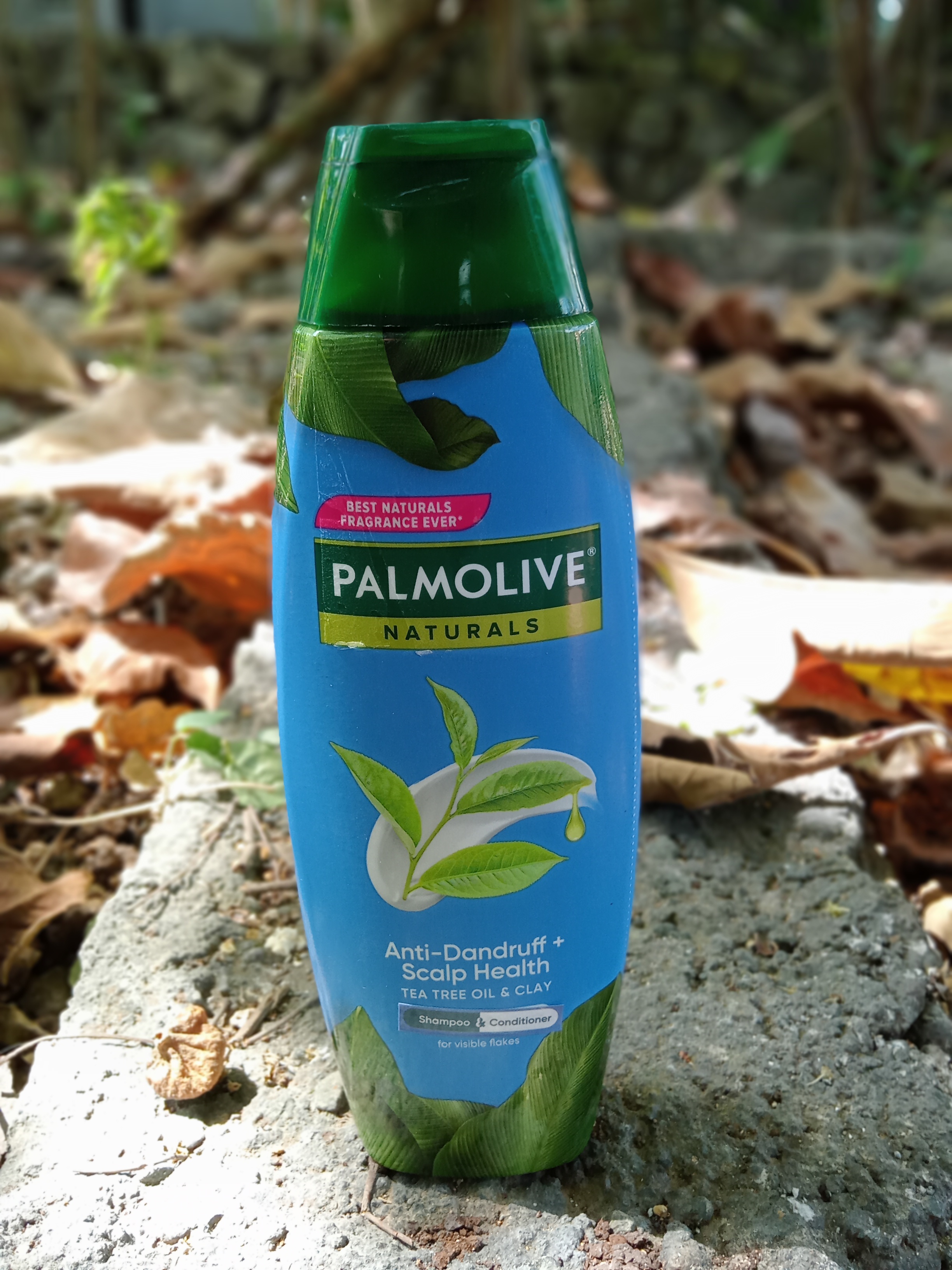 Tea Tree Oil & Clay Palmolive Naturals Shampoo & Conditioner 180ml