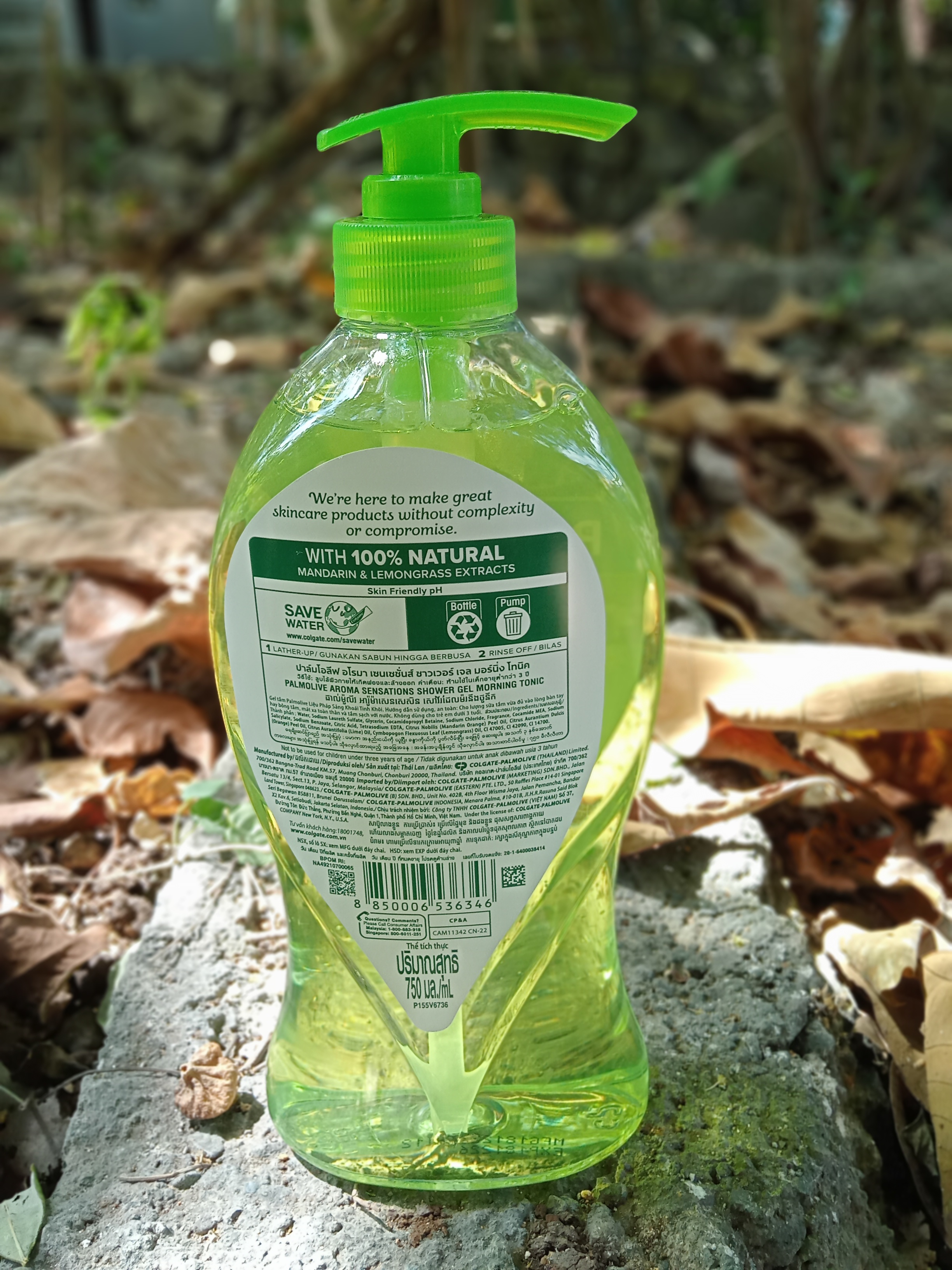 Morning Tonic Palmolive Aroma Sensations Shower Gel 750ml