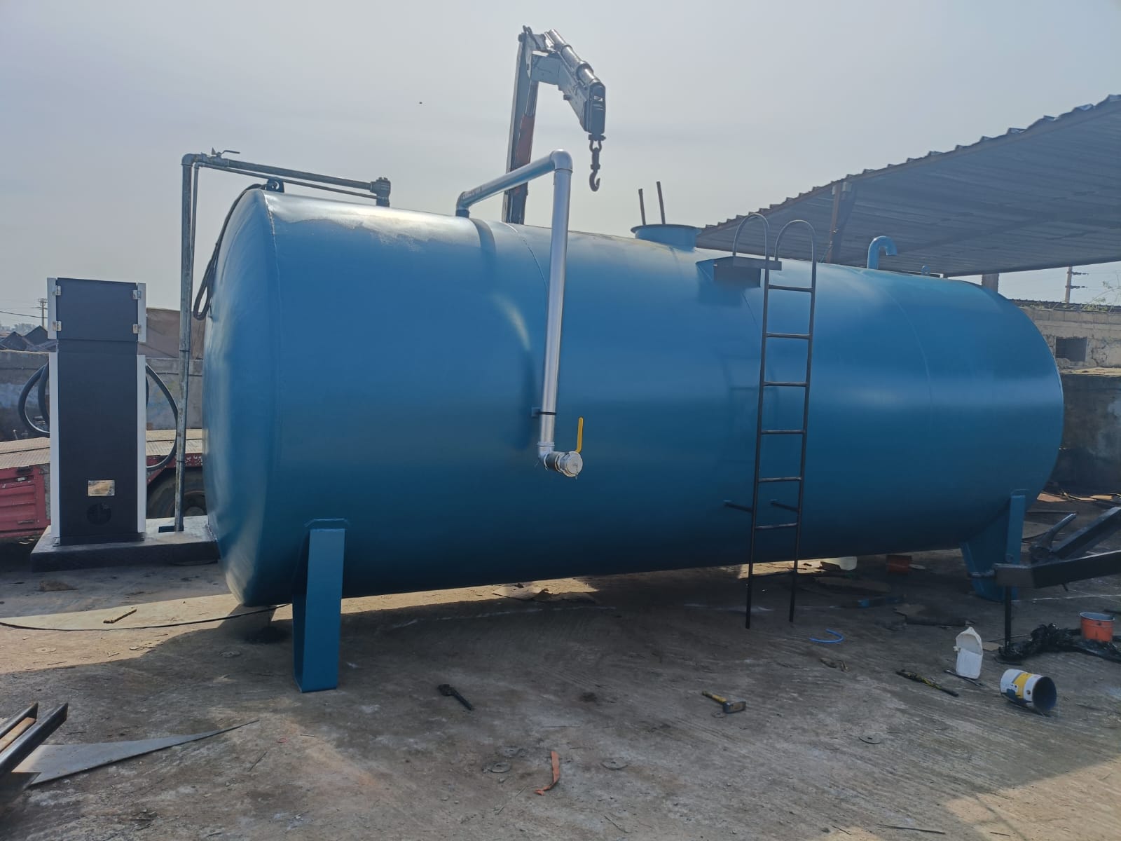 Citerne Métallique Horizontale – 15000 Litres