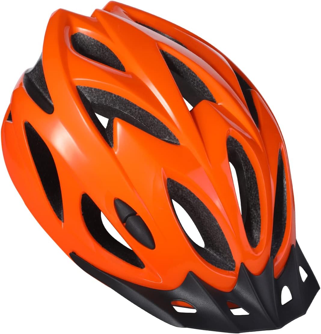 Zacro Adult Bike Helmet Lightweight - Bike Helmet for Men Women Comfort with Pads&Visor, Certified Bicycle Helmet for Adults Youth Mountain Road Biker