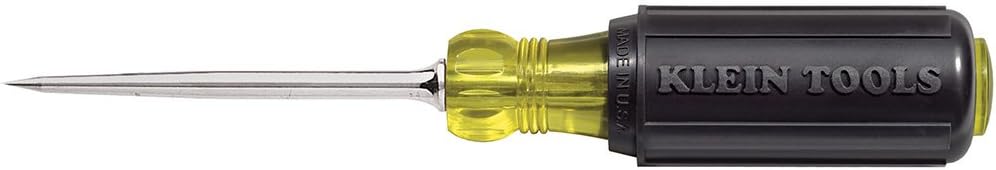  Klein Tools 650 Scratch Awl with 3-1/2-Inch Shank and Cushion Grip