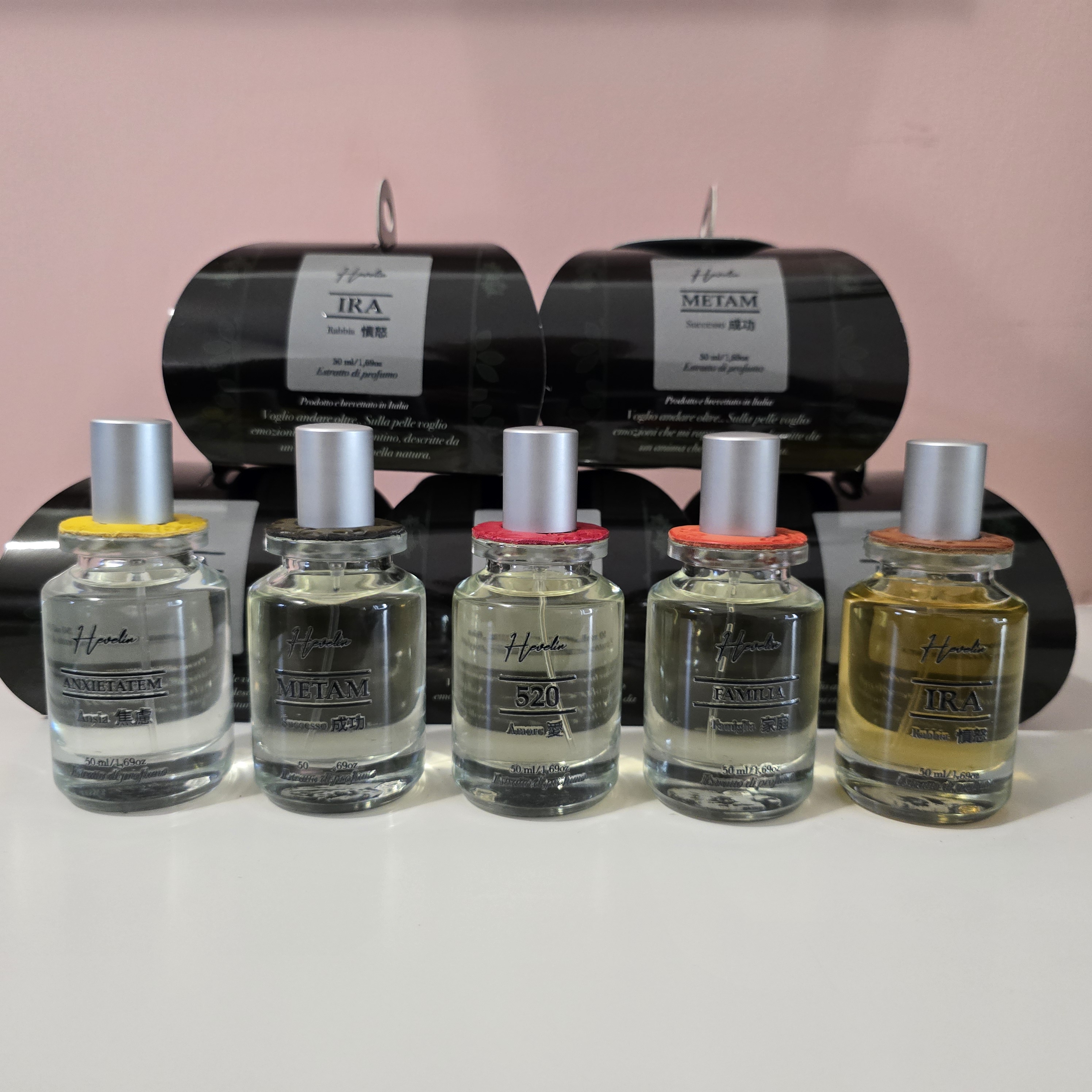 SILVER CASE - "520" Essenza dell'Amore/Affinità per Hevelin 50ml