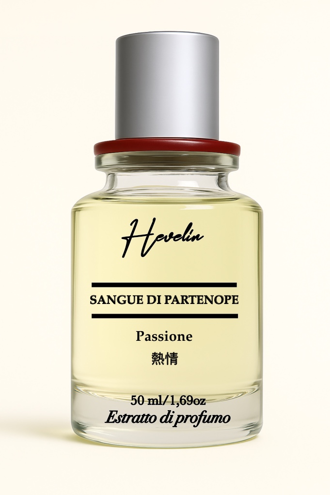 SILVER CASE - "SANGUE DI PARTENOPE" Essenza della Passione per Hevelin 50ml