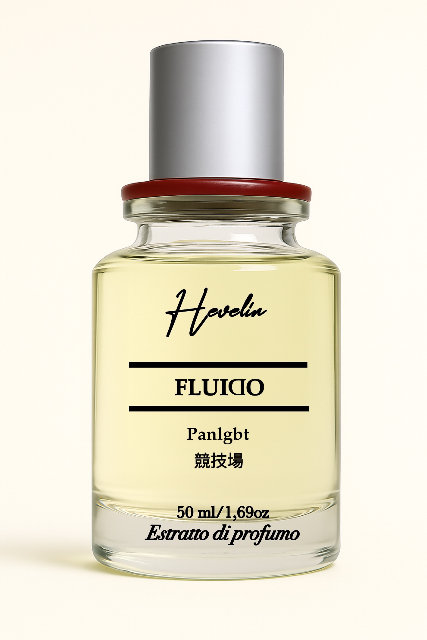 SILVER CASE - "FLUIDO" Essenza della Identità di genere per Hevelin 50ml