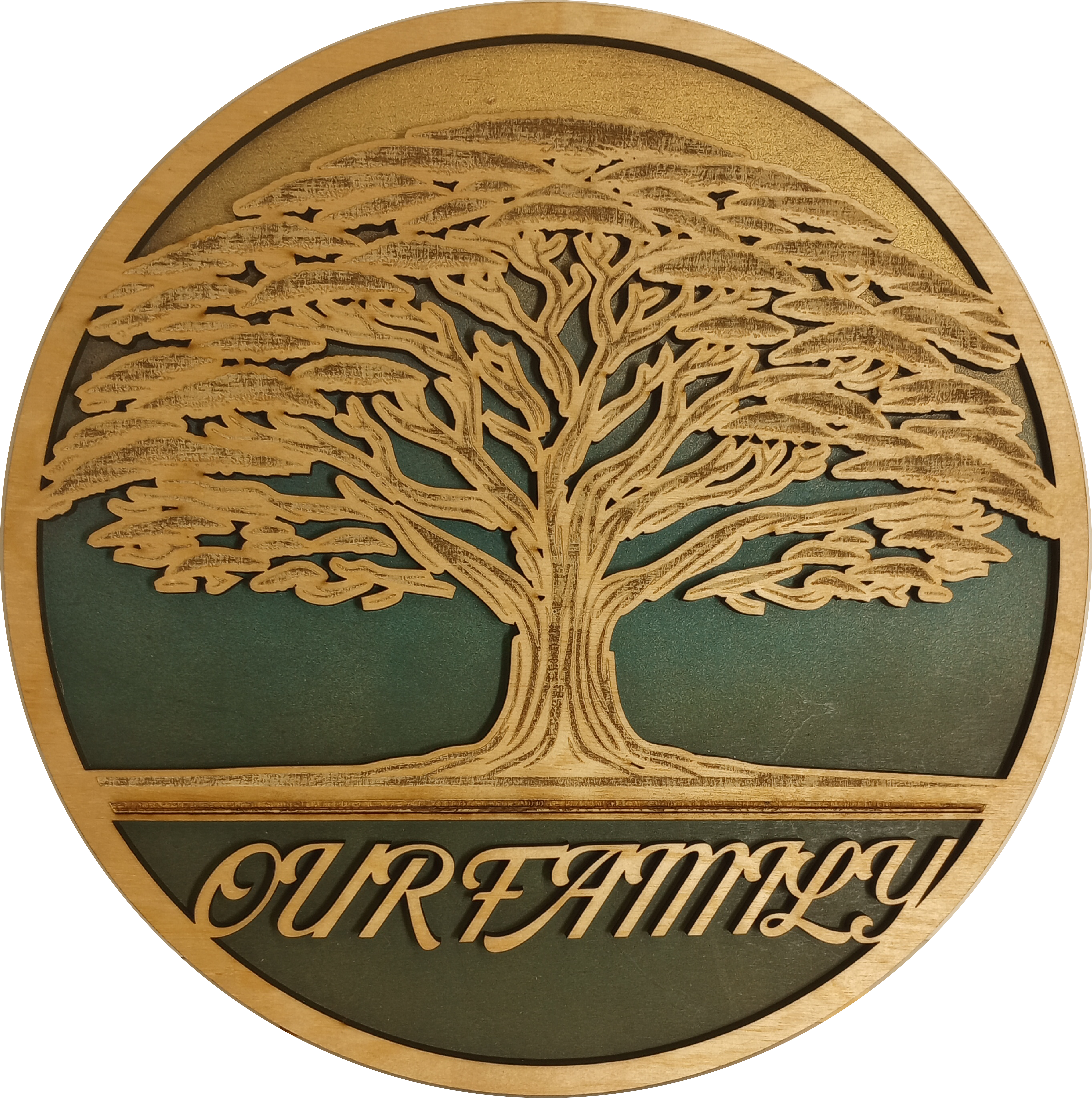 Family tree wall hanger (SVG) File