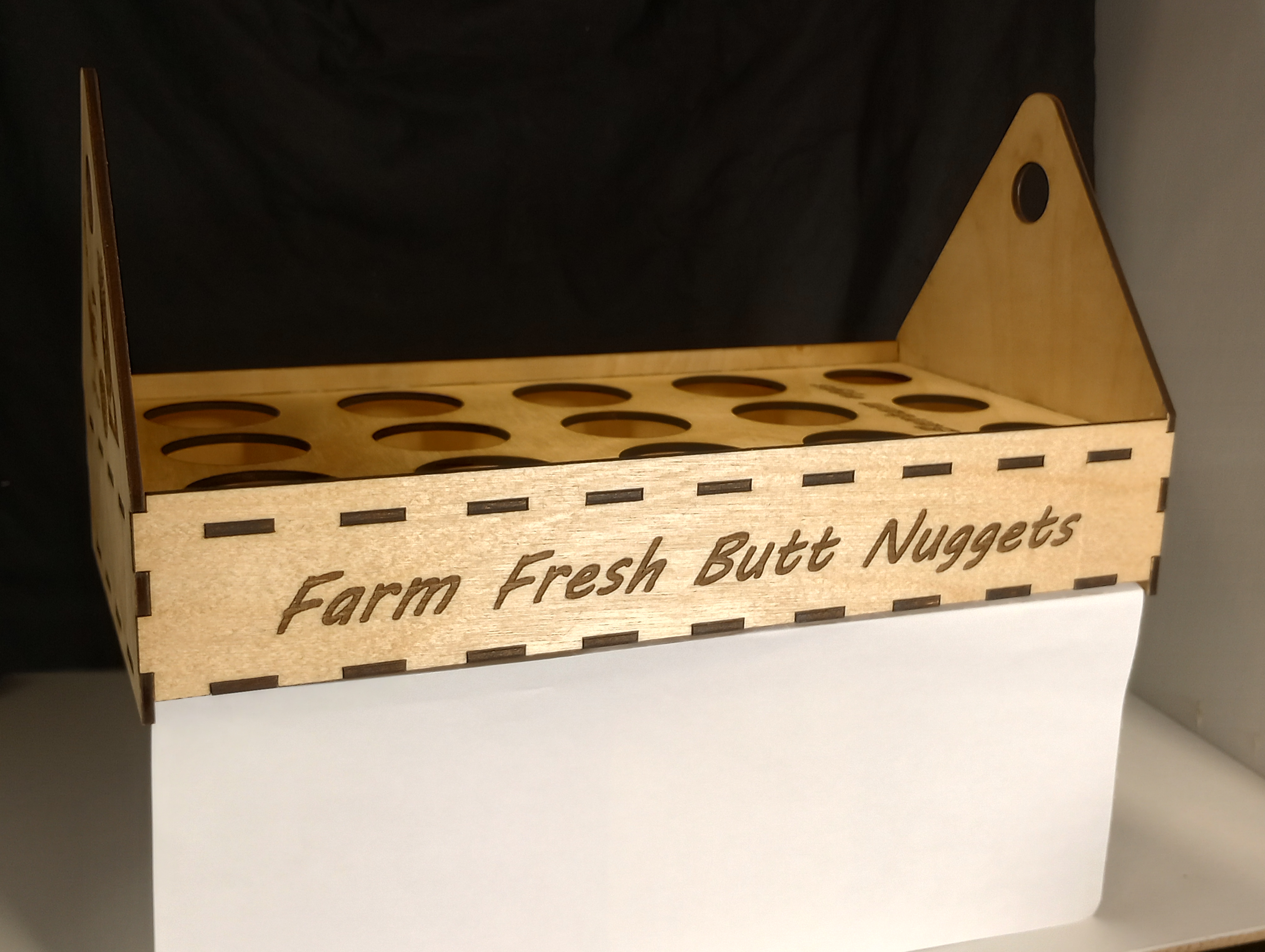 Kitchen counter egg box (SVG File)