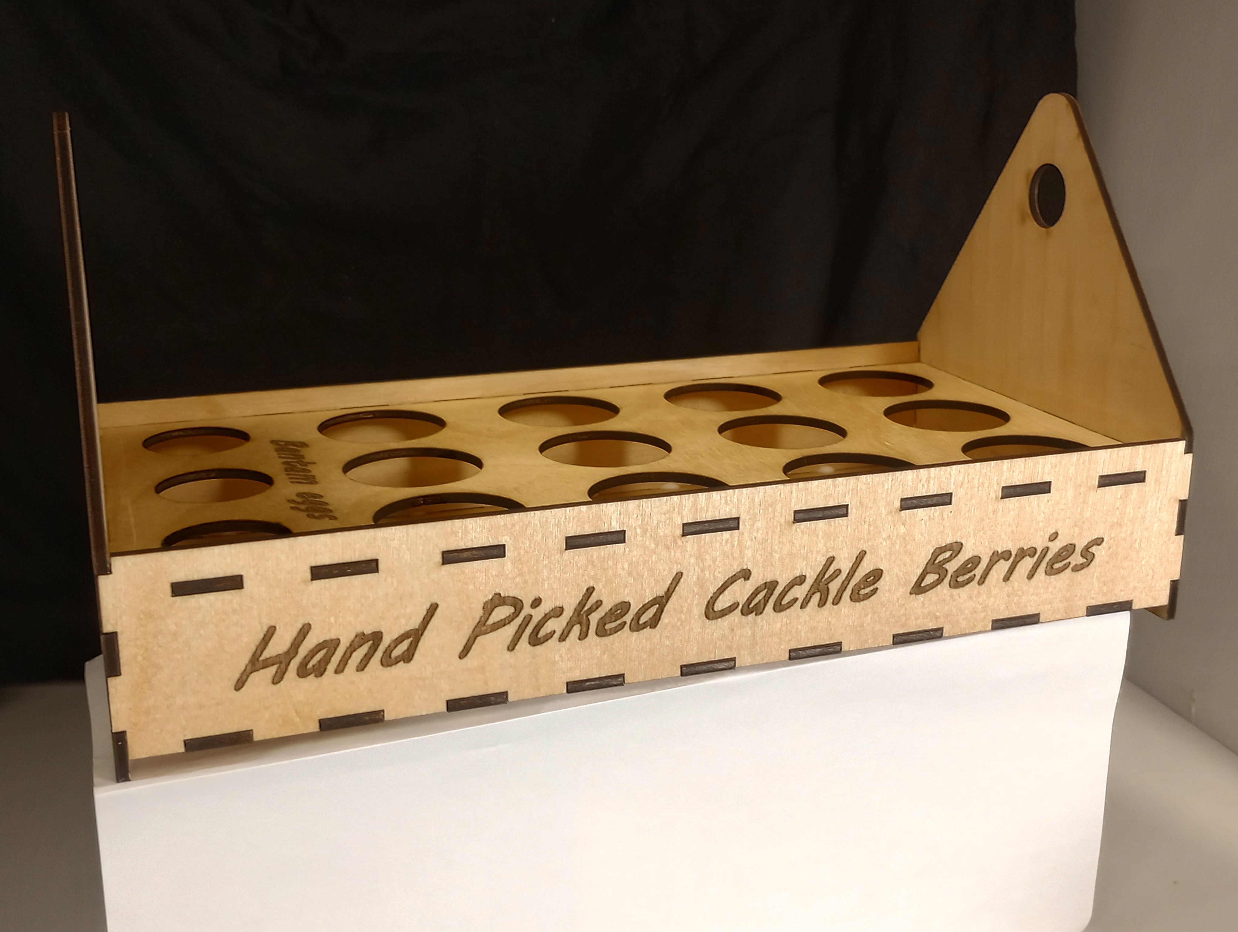 Kitchen counter egg box (SVG File)