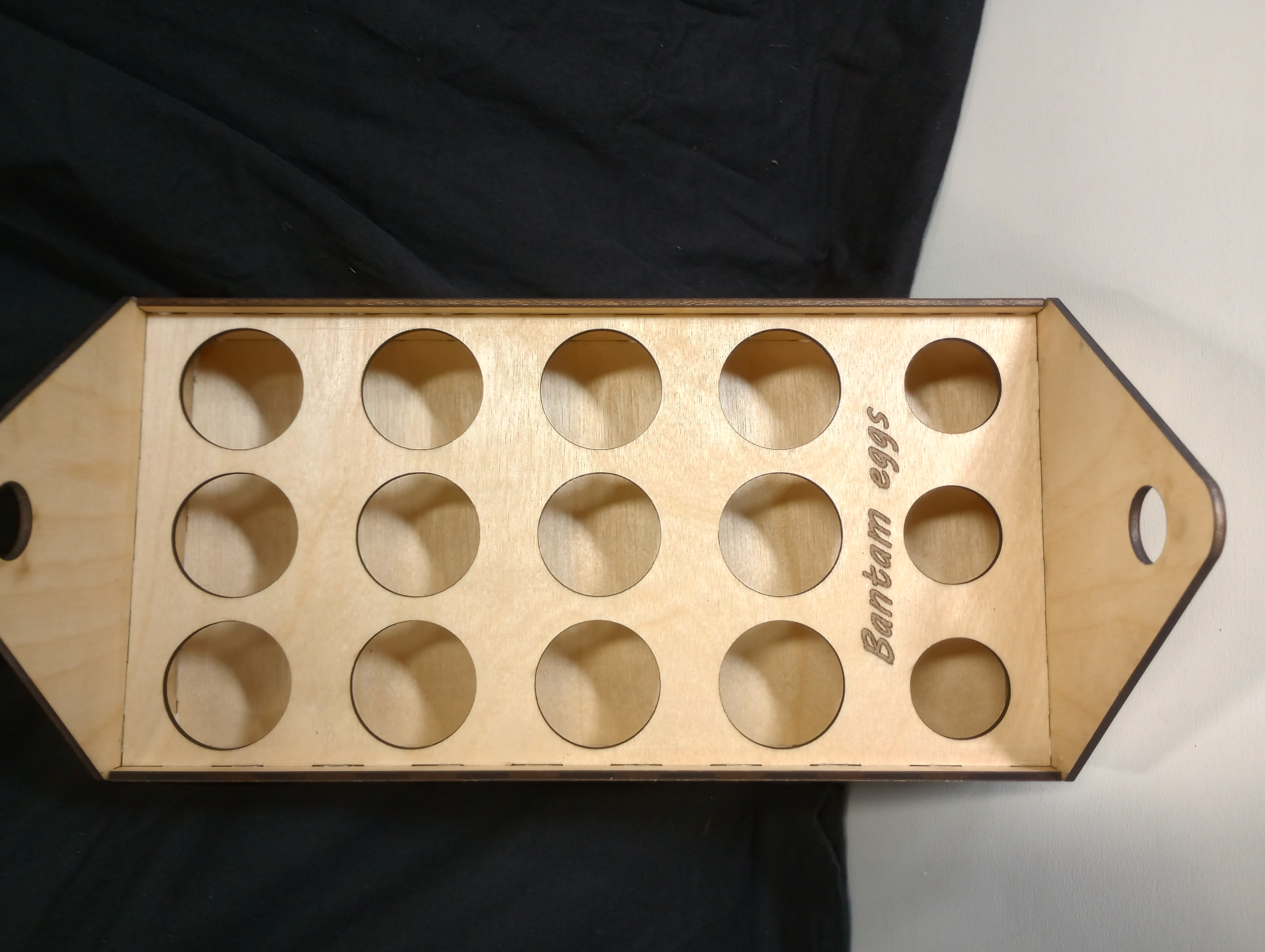 Kitchen counter egg box (SVG File)