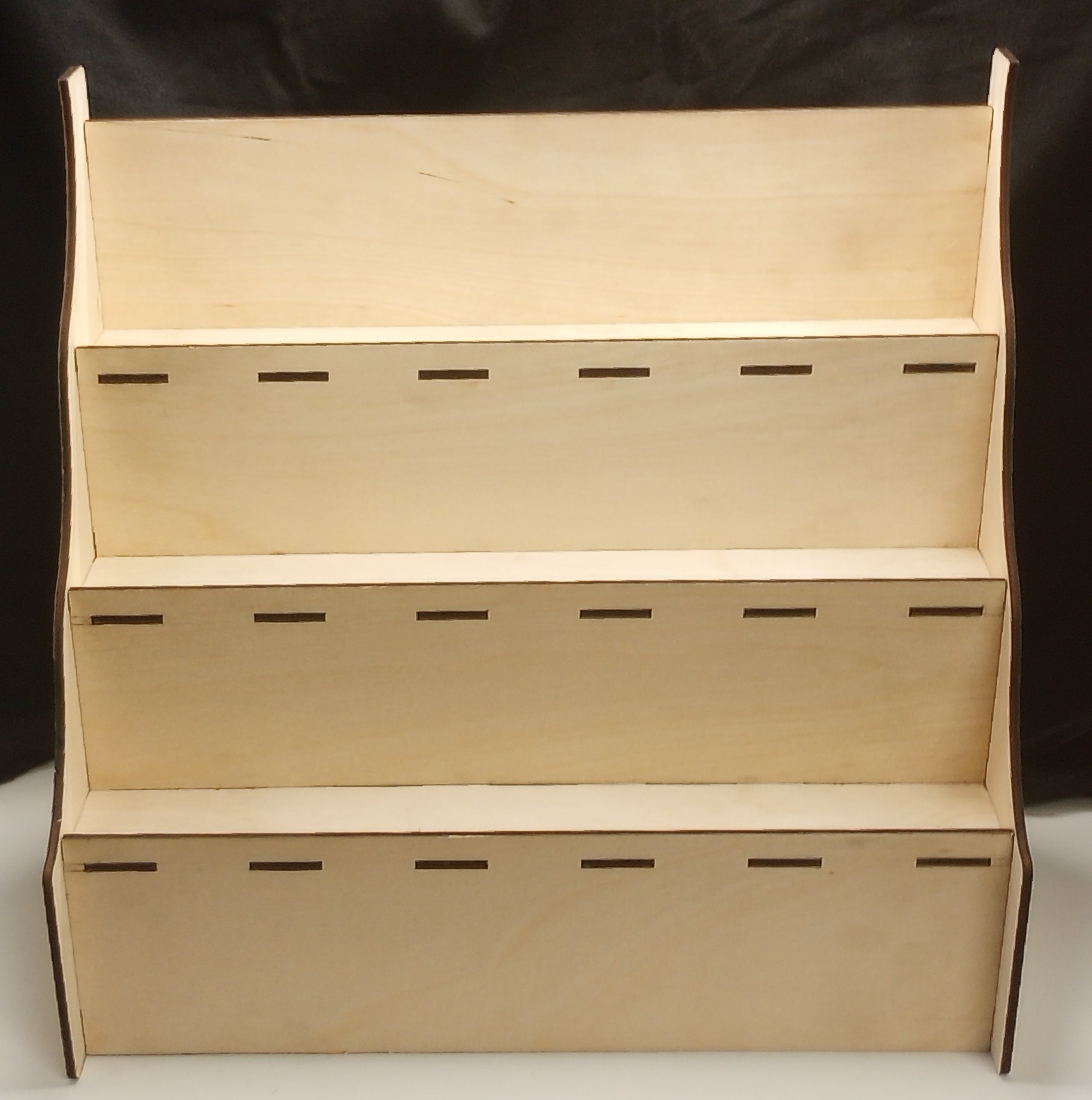 Wooden display shelf and Hexagon unit