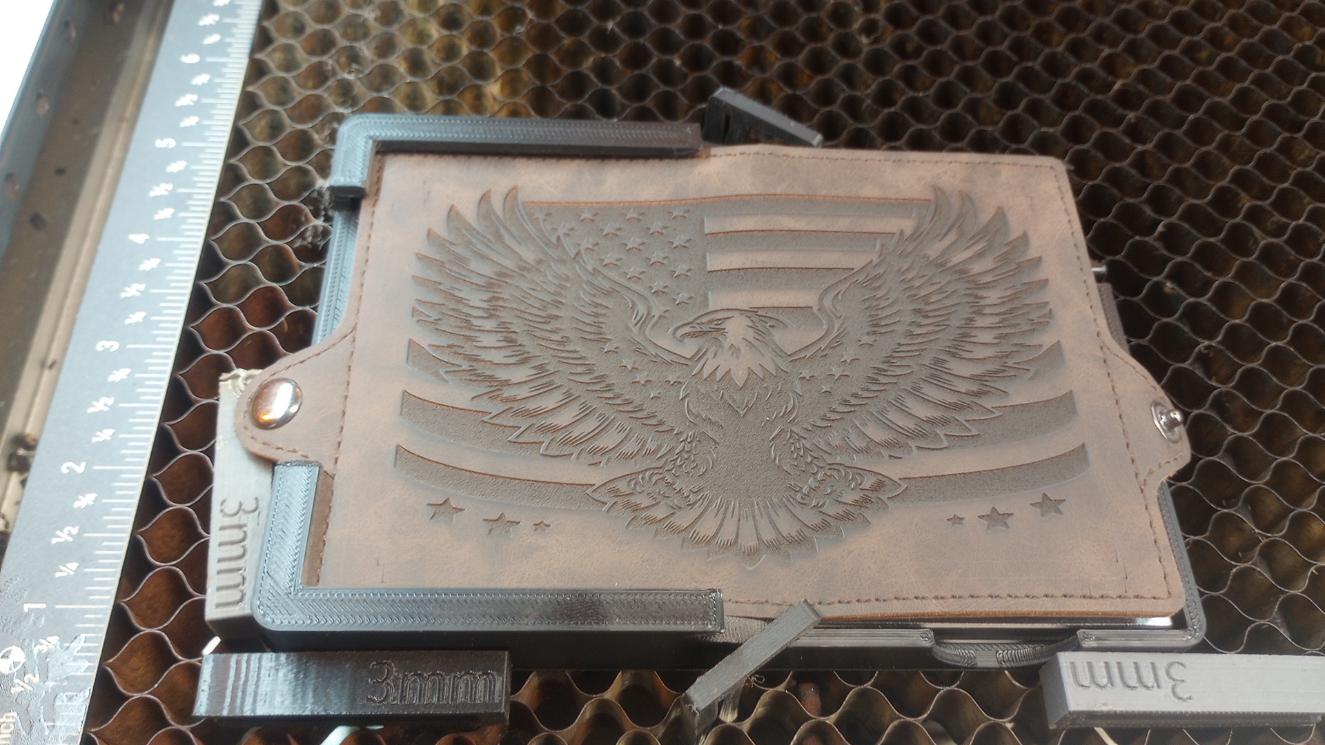 3D Printed Edge Wallet Jig