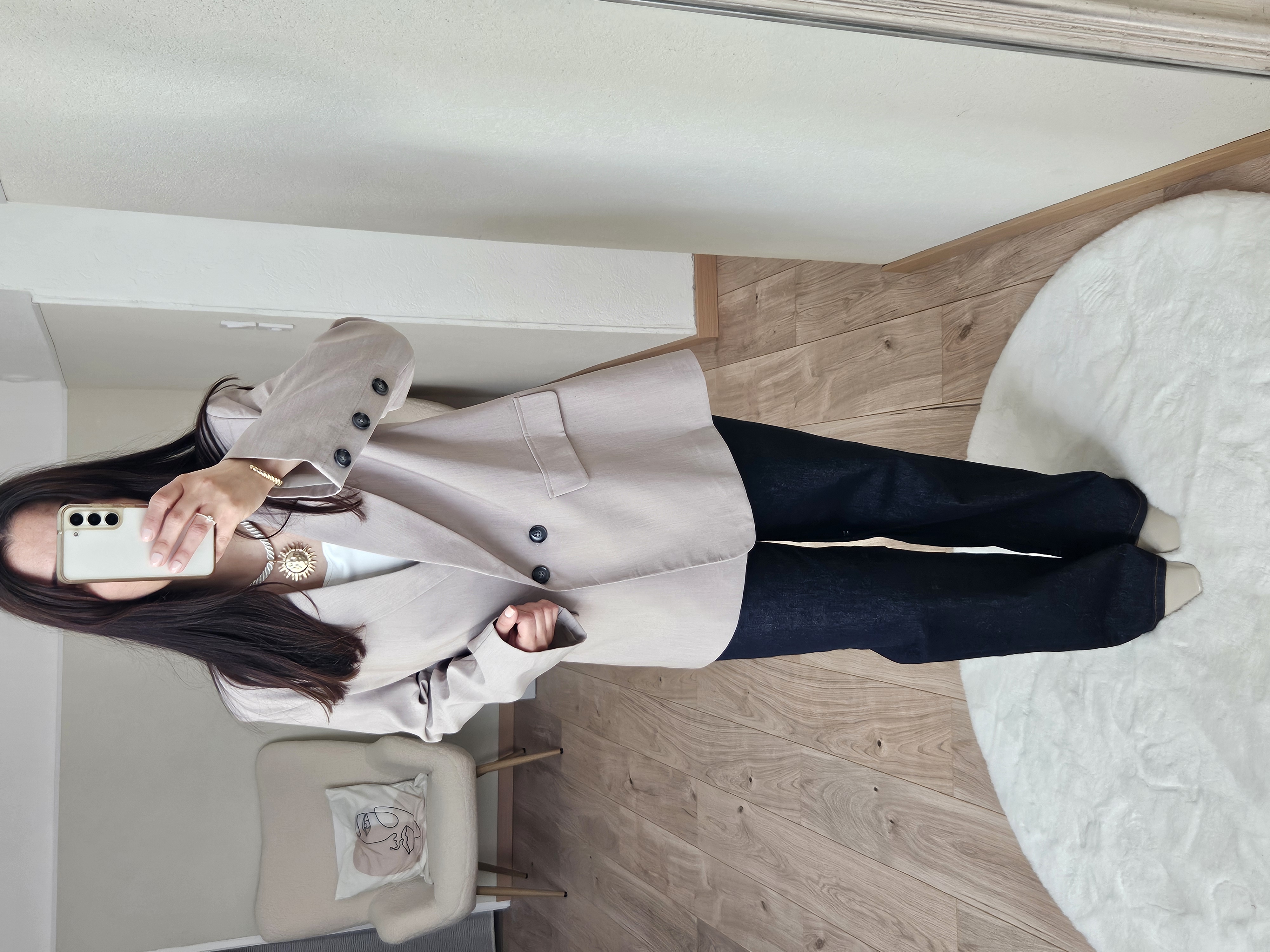 Le blazer avec nœud