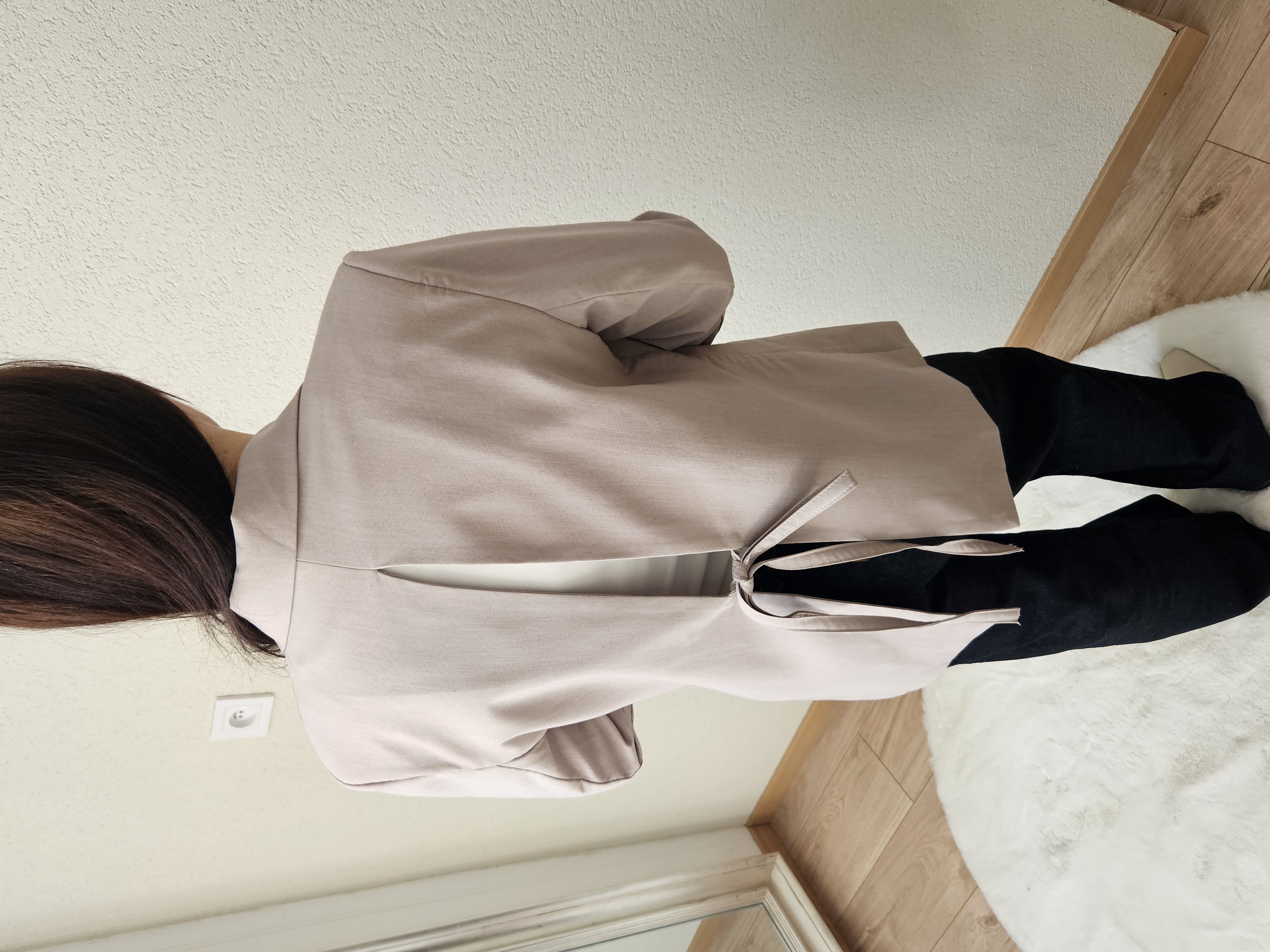 Le blazer avec nœud