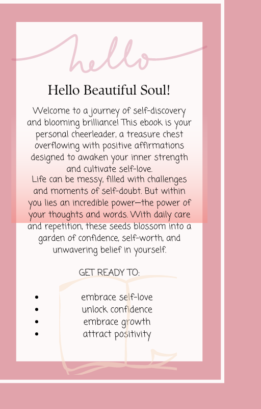 Bloom: Daily Affirmations for Growth and Self-Love