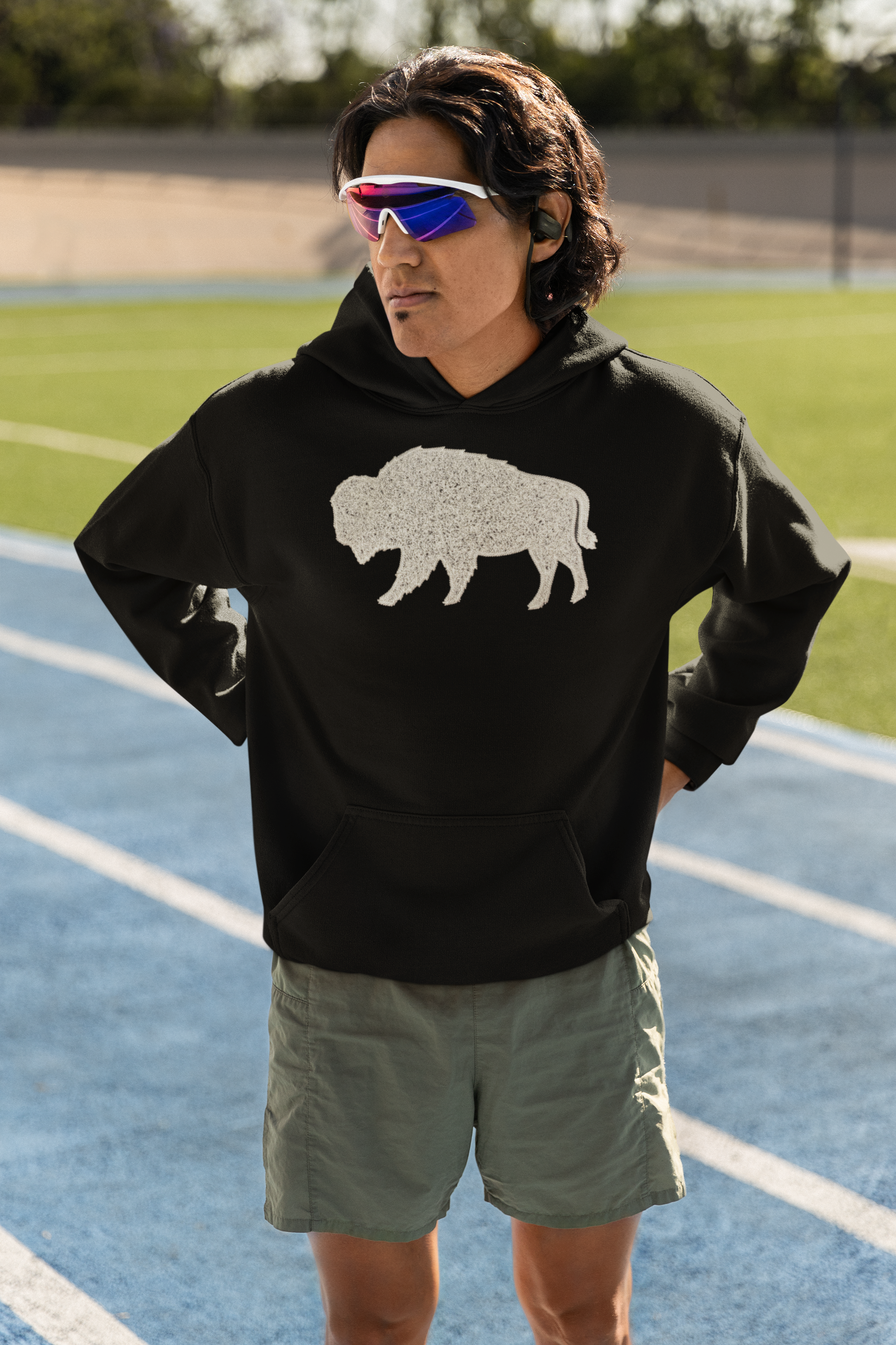 Bison Chenille Hoodie