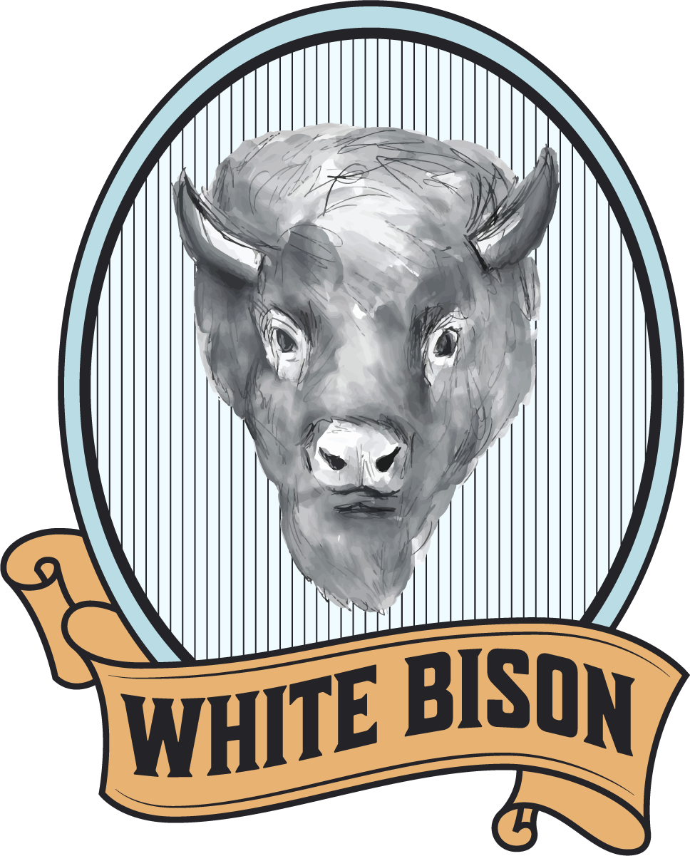 White Bison Retro Sweatshirt