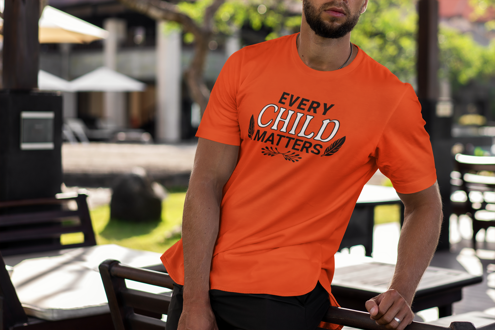 "Every Child Matters" with Feathers T-shirt