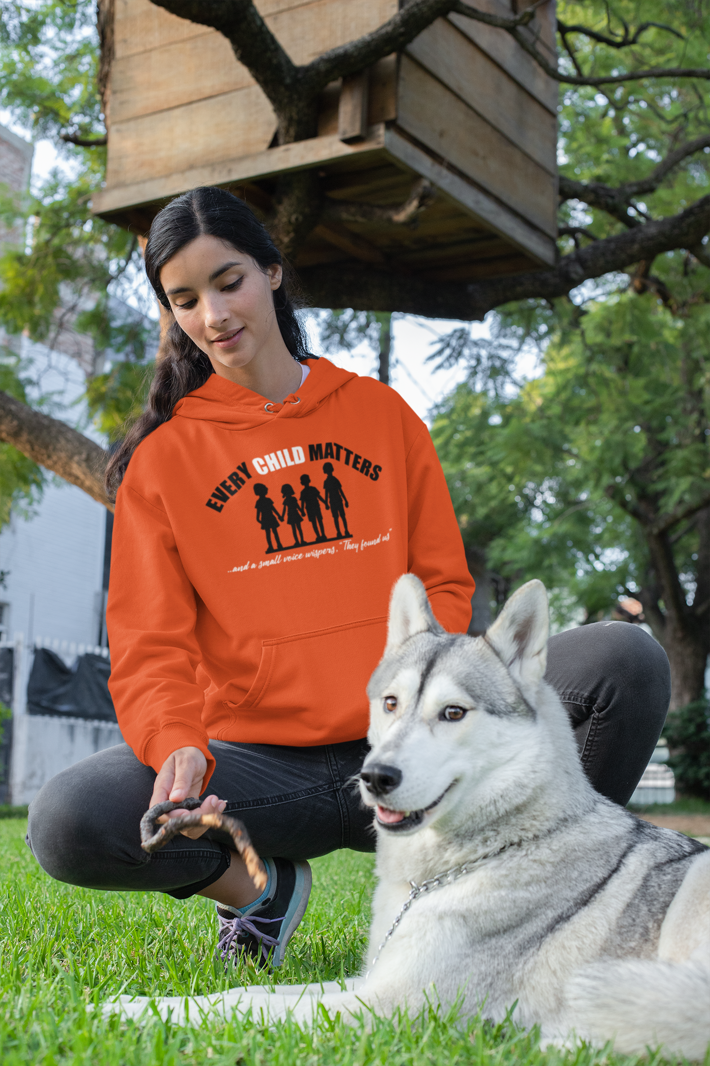 "Every Child Matters" Children Holding Hands Hoodie