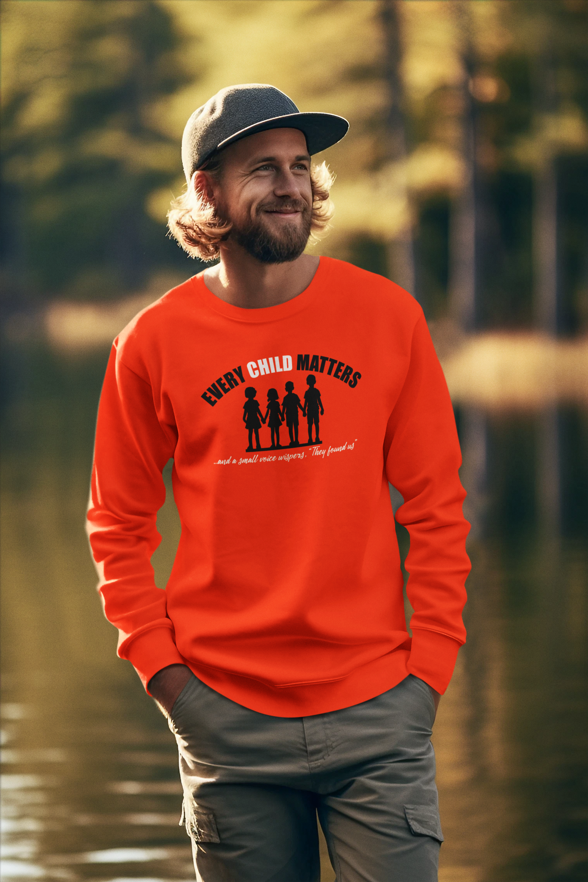 "Every Child Matters" Children Holding Hands Sweatshirt