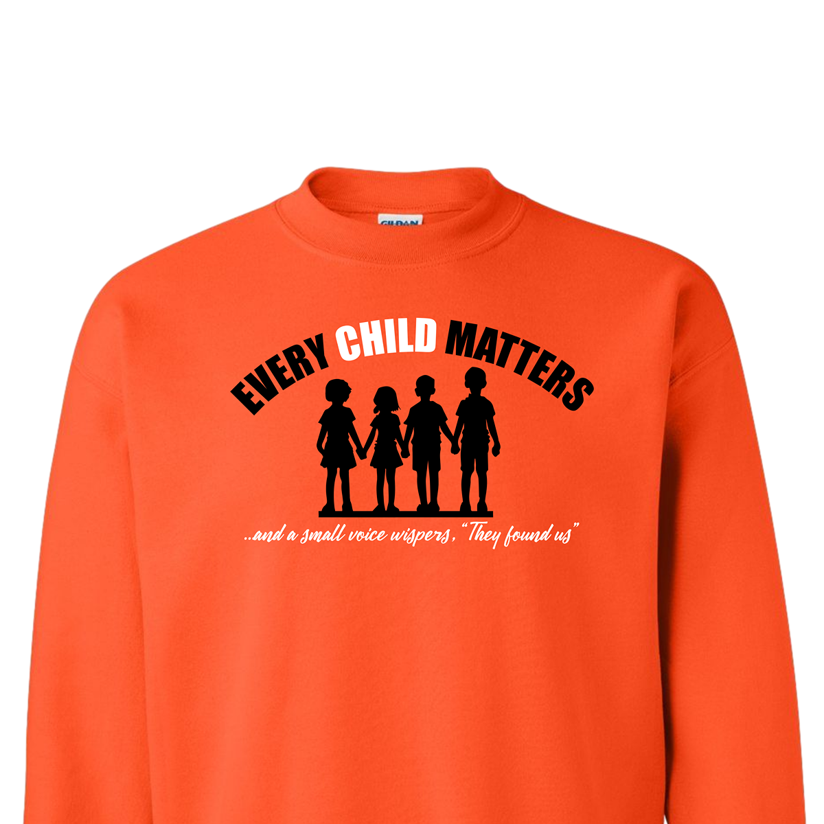 "Every Child Matters" Children Holding Hands Sweatshirt
