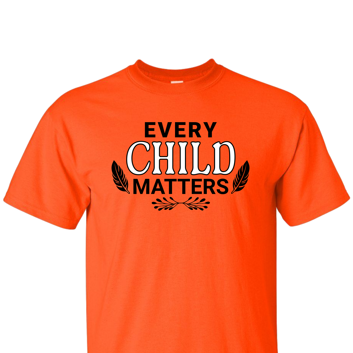 "Every Child Matters" with Feathers T-shirt