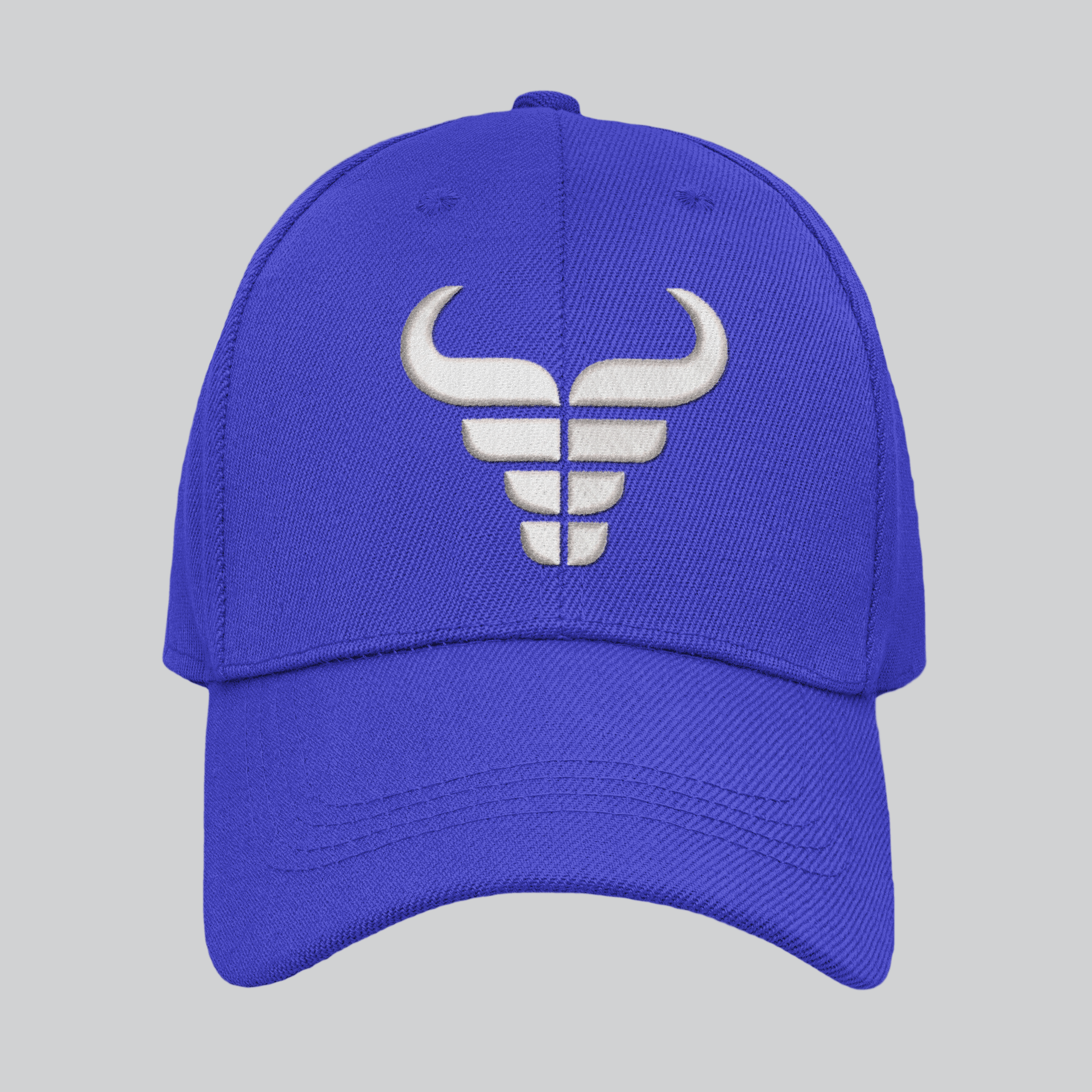 Simple Bison Head Puff Hat 