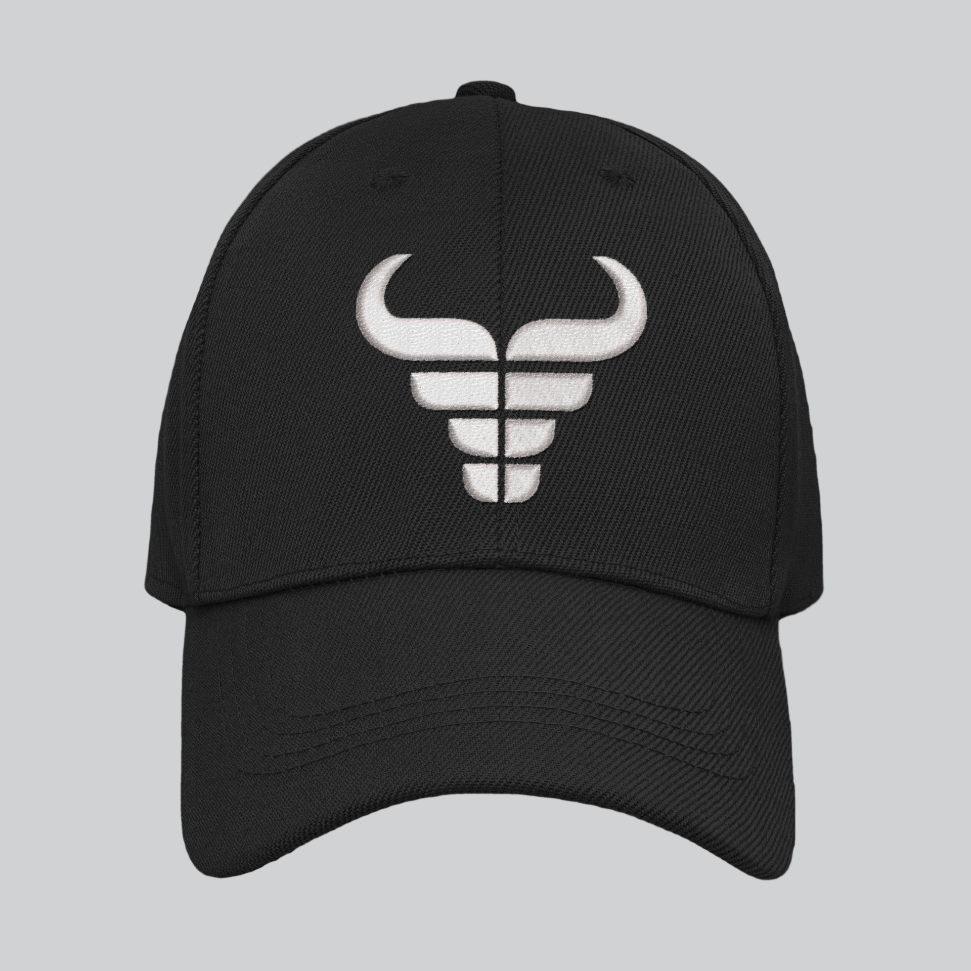 Simple Bison Head Puff Hat 