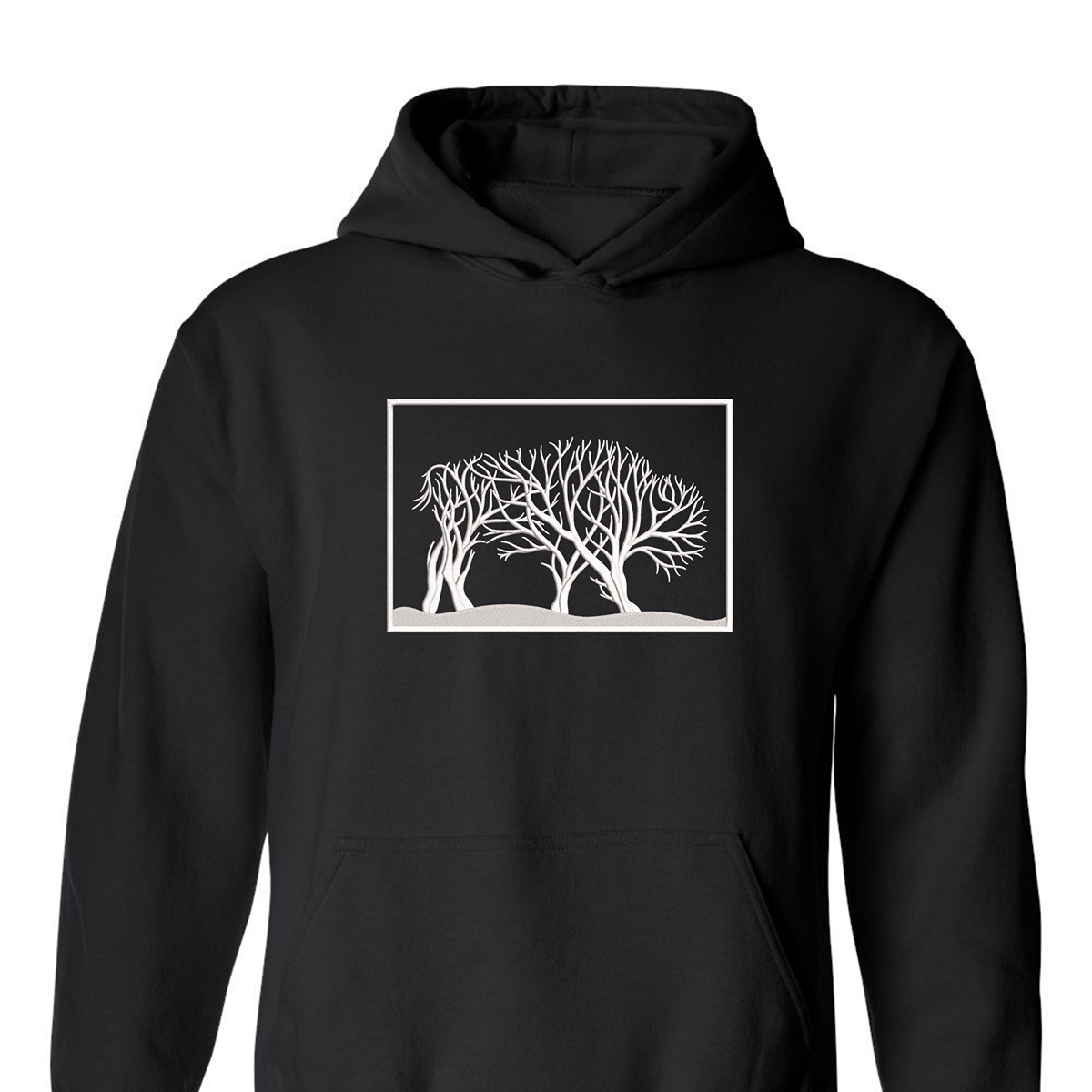Bison Tree Hoodie