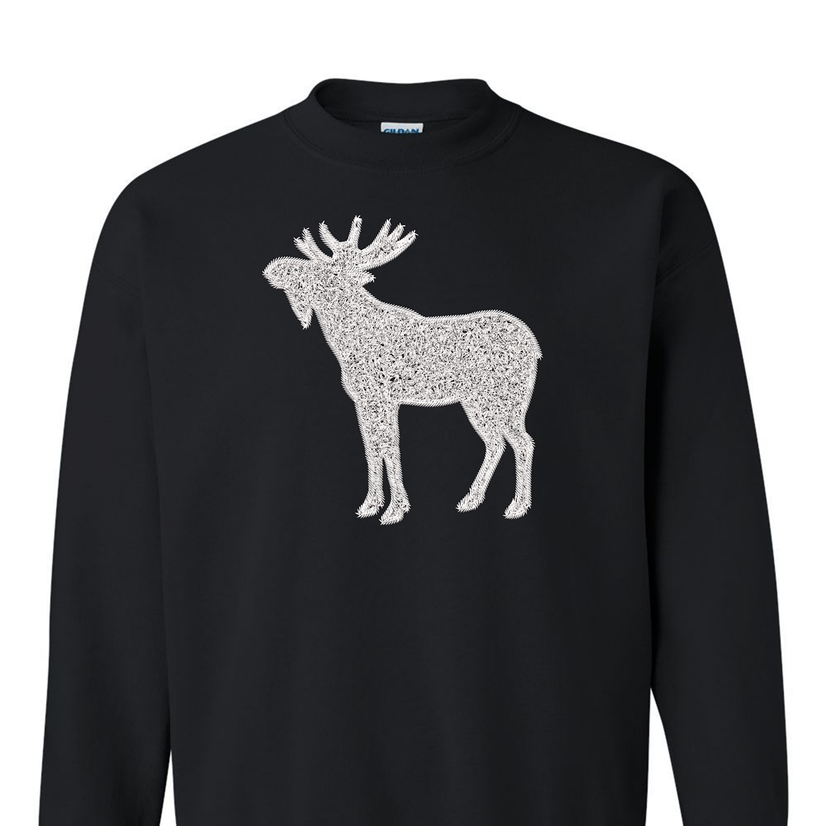 Moose Chenille Sweatshirt