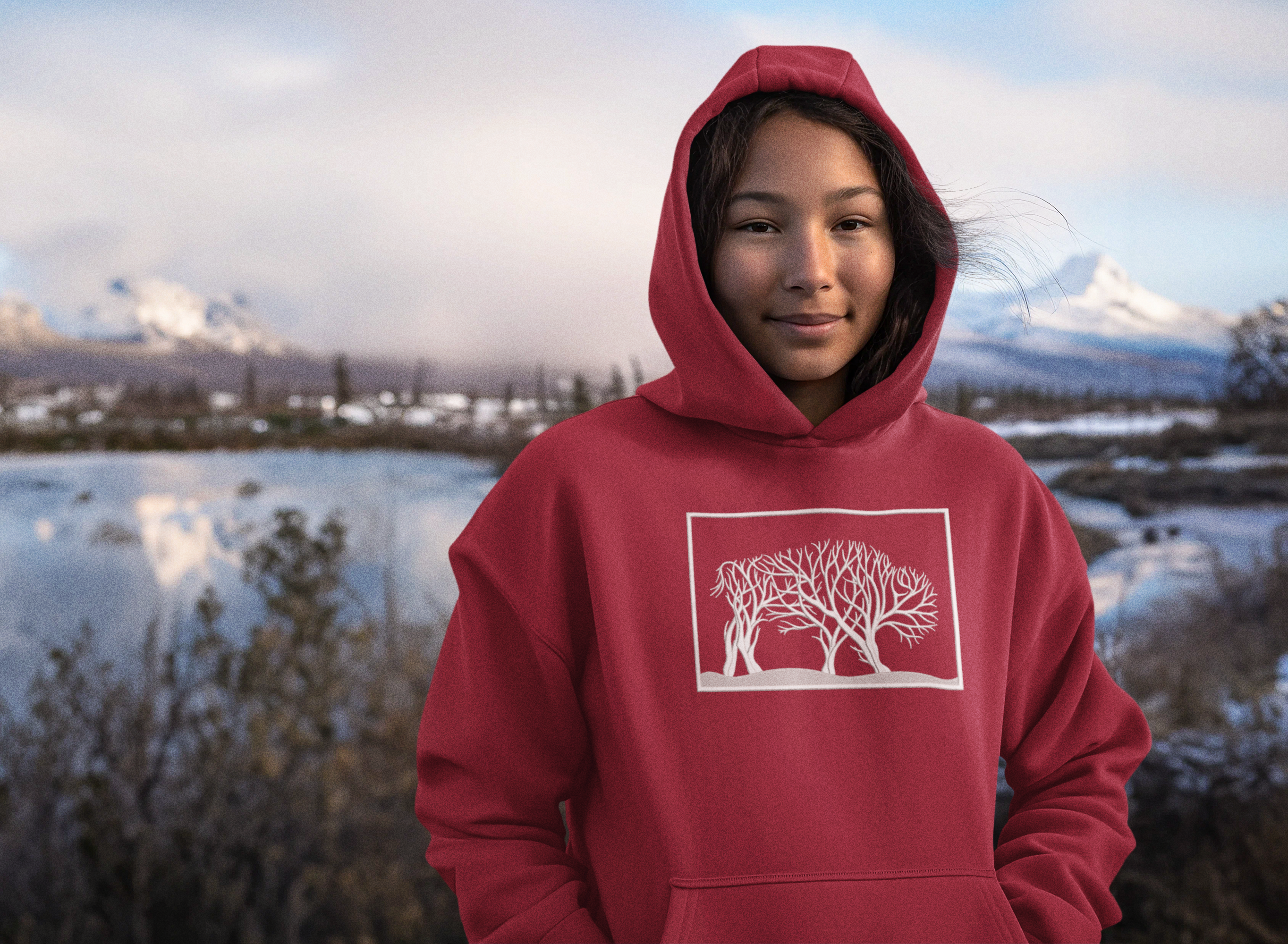 Bison Tree Hoodie