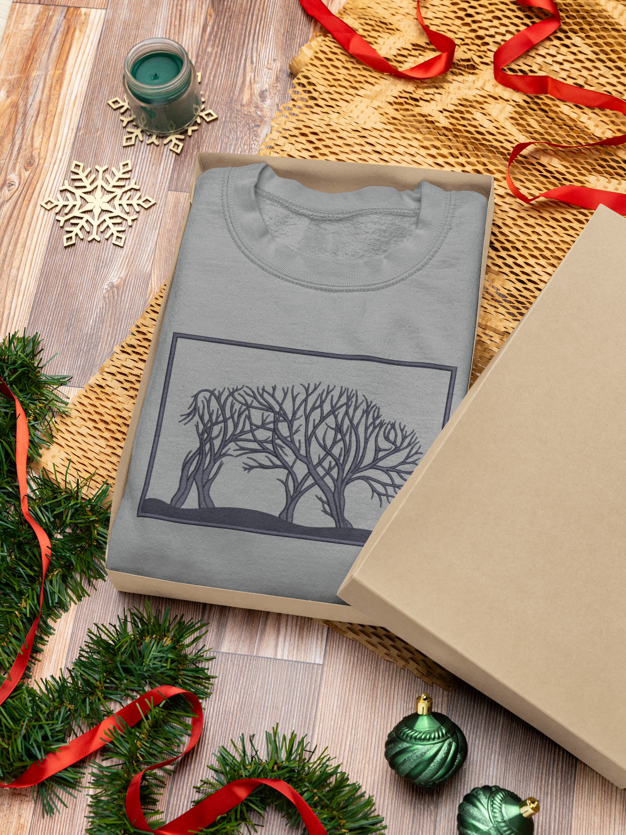 Bison Tree Sweatshirt