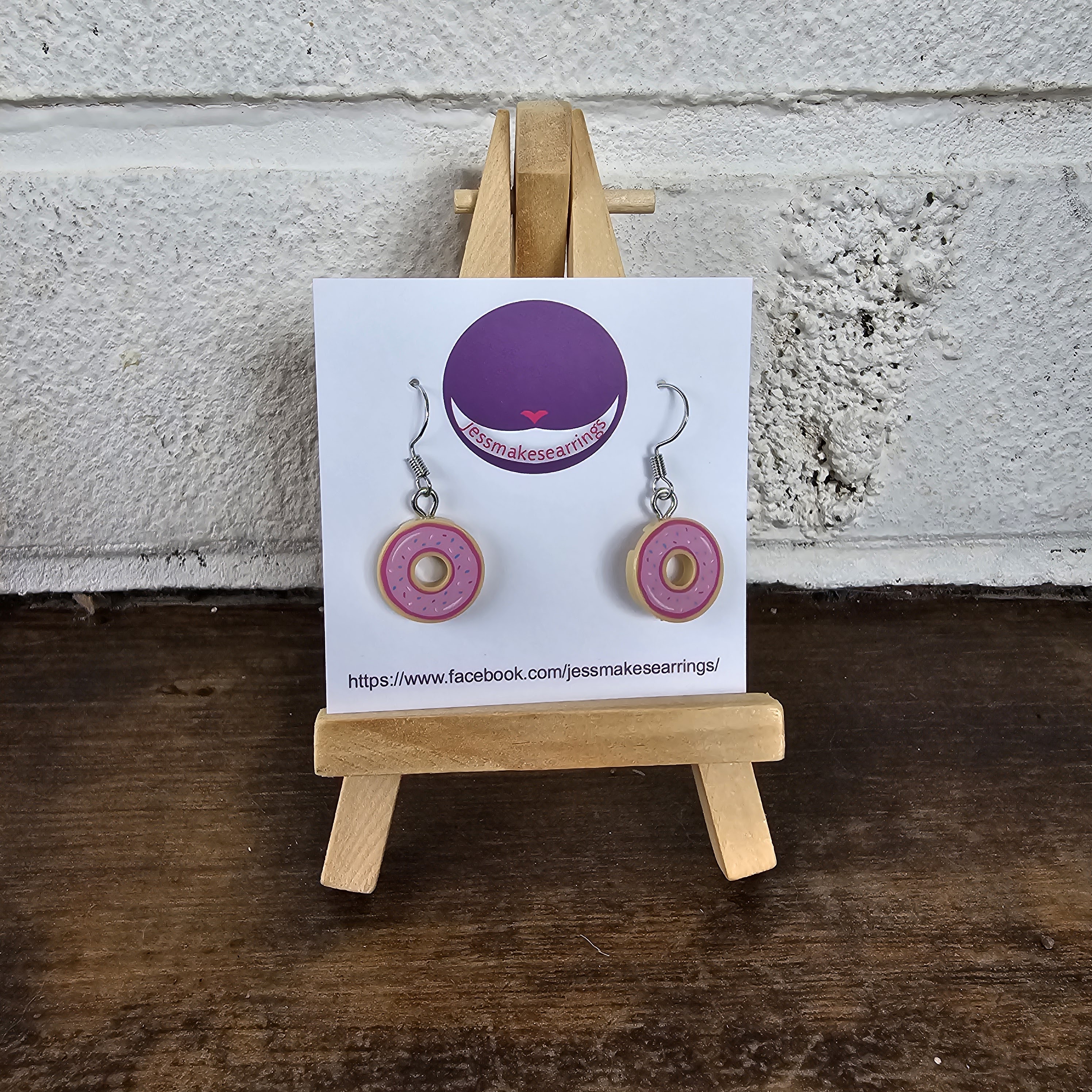 Donut earrings