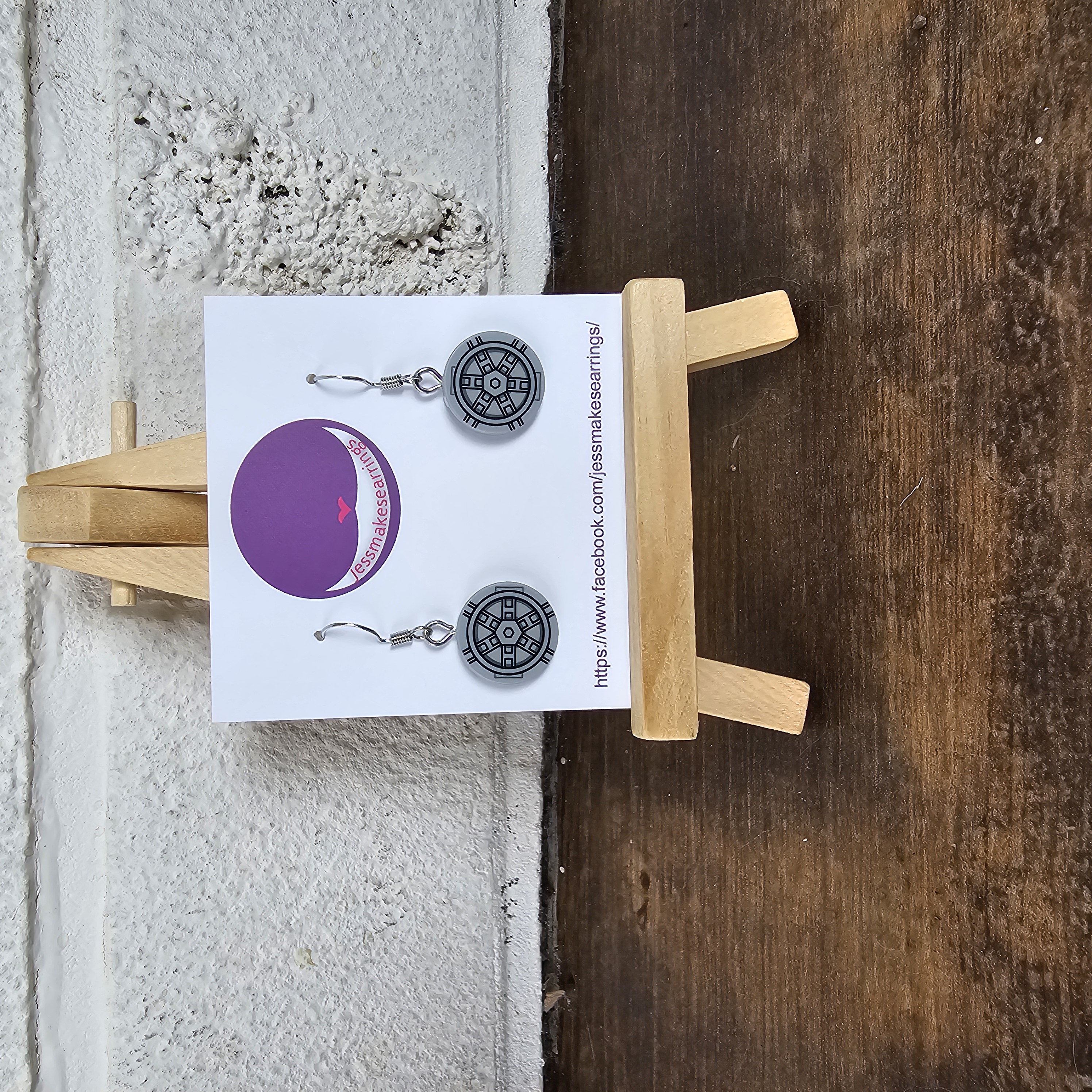 SW earrings
